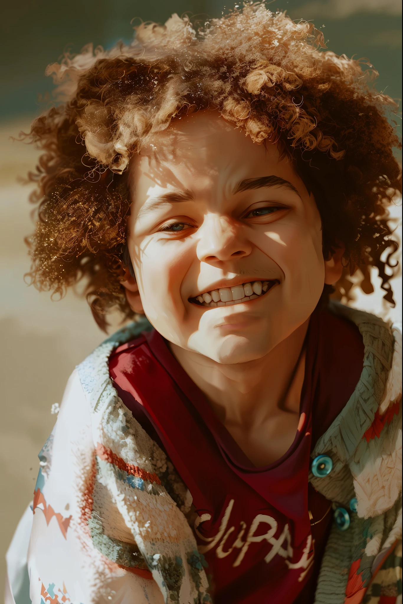 there is a man standing on a beach with a blue sky in the background, alexey gurylev, soft portrait shot 8 k, anton fedeev, a photo of a man, inspired by Alexander Kanoldt, cinematic portrait, jakub kasper, portrait of a beautiful person, lean man with light tan skin, bogdan rezunenko