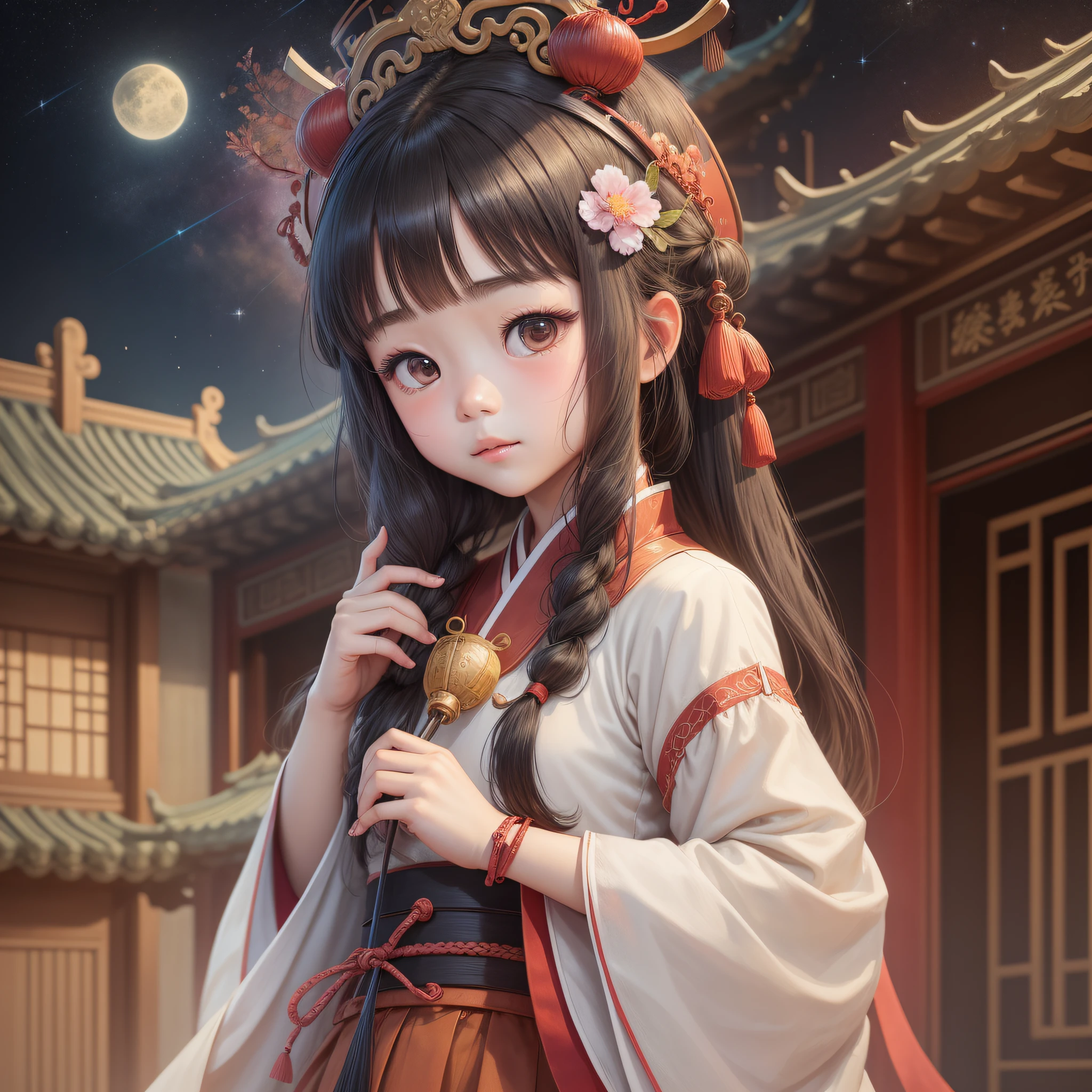 Complex Chinese antique hair ornaments