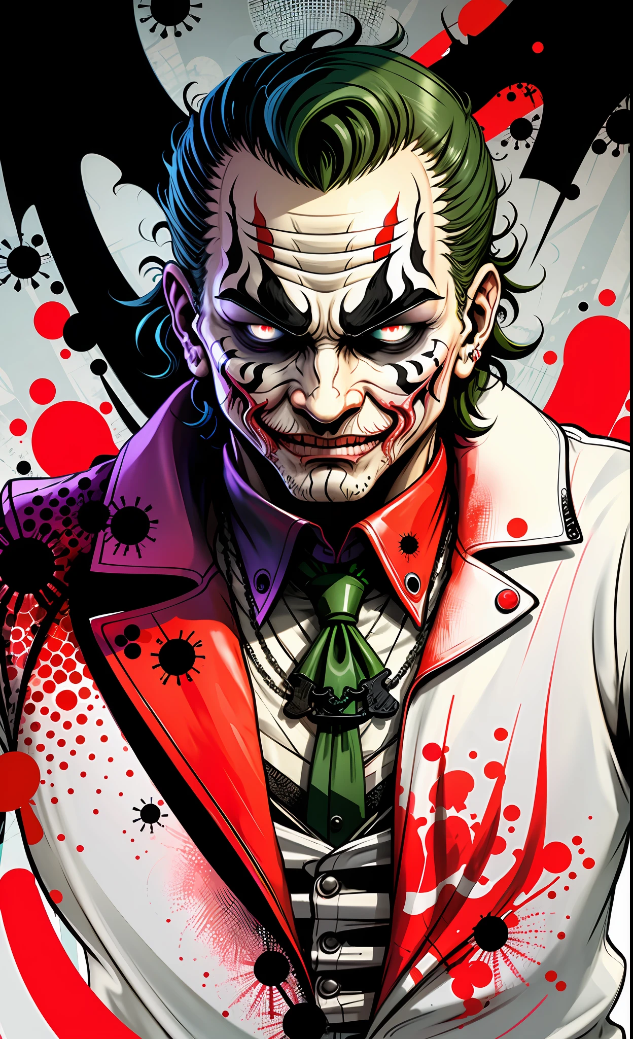joker in the style of GTA San Andreas