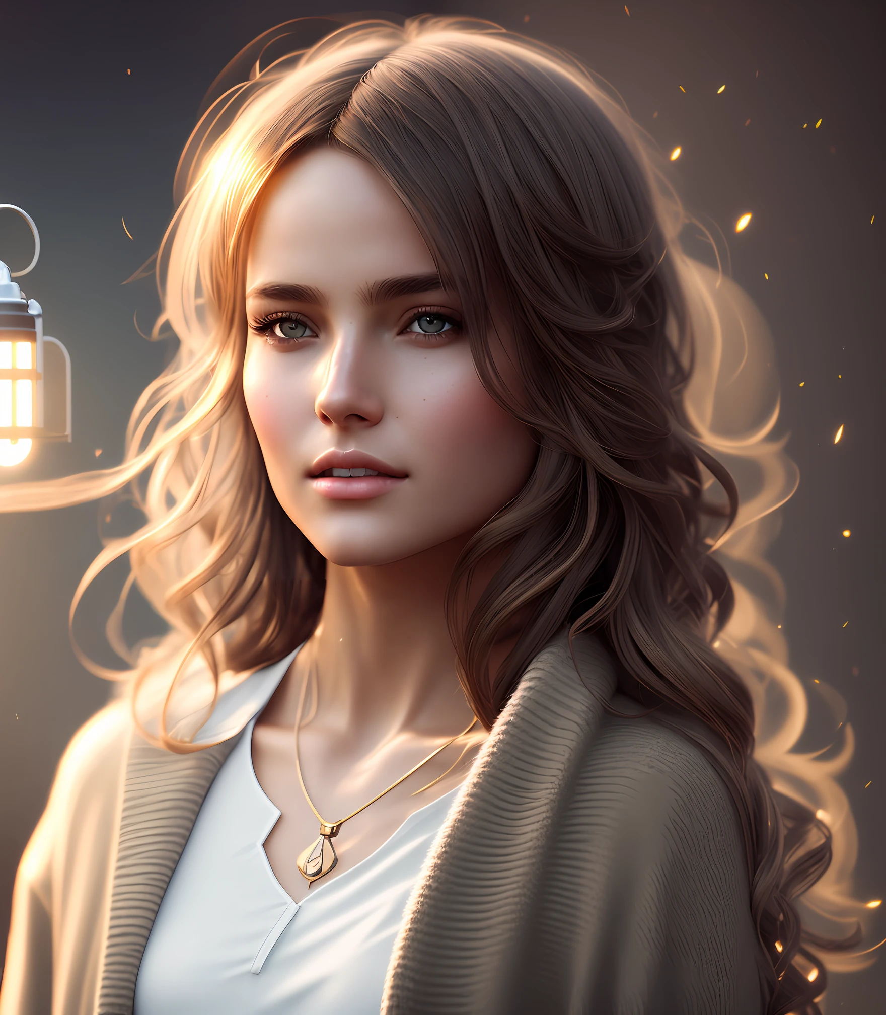 Portable light, high resolution, 8k, wlop, stunning, detailed, UHD