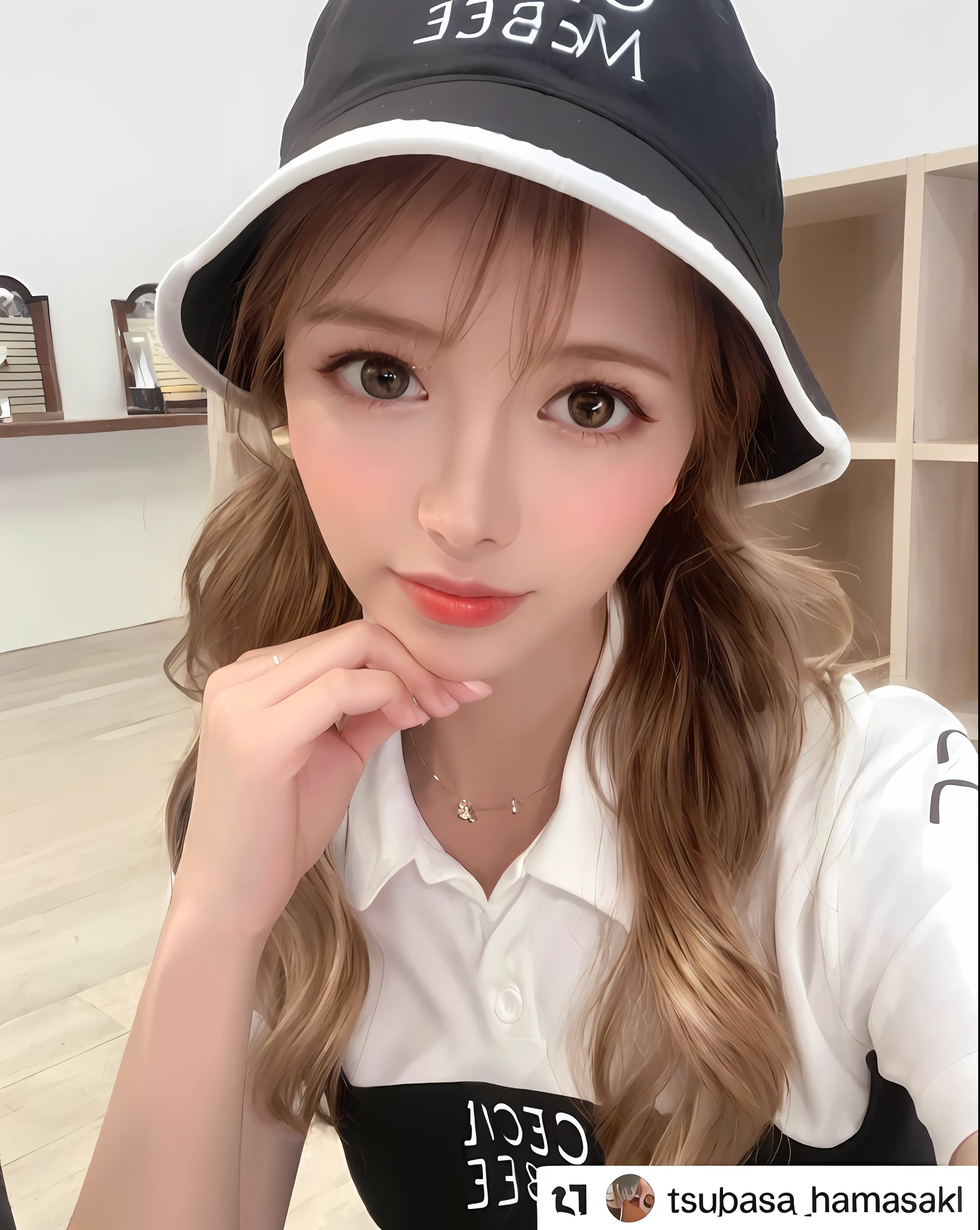 ((Realistic lighting, Best quality, 8K, Masterpiece: 1.3)), Clear focus: 1.2, 1girl, Perfect Figure: 1.4, Slim Abs: 1.1, ((Dark brown hair)), (White crop top: 1.4), (Outdoor, Night: 1.1), City streets, Super fine face, Fine eyes, Double eyelids,