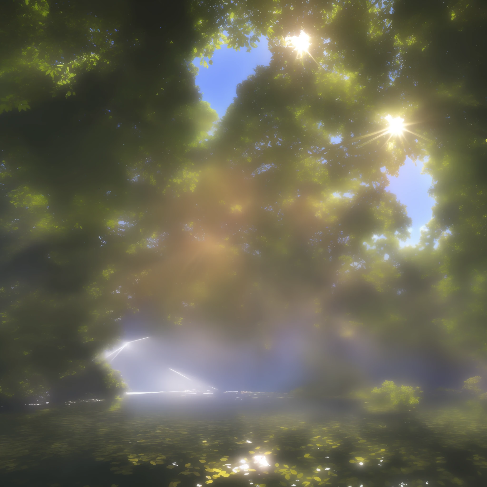 reflection light, ray tracing, UHD, masterpiece, best quality, high details, highres, japanese park
