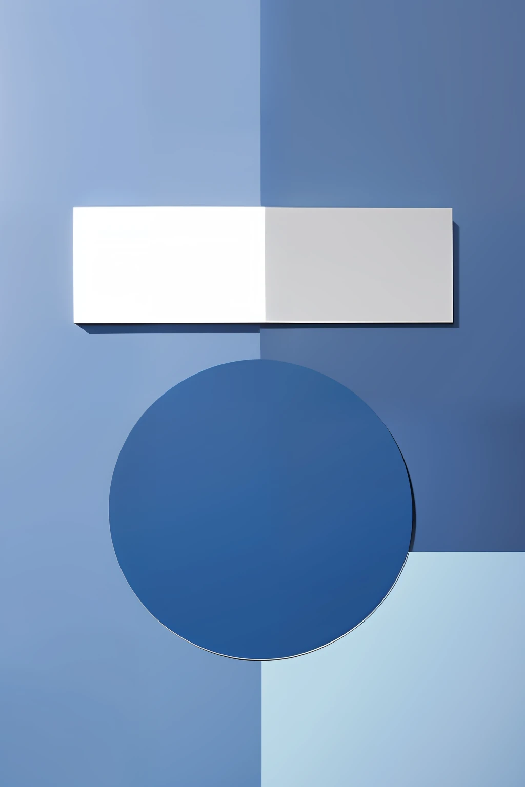 The logo features a minimalist and elegant design. I used bluish tones to convey a sense of serenity and confidence. The main element of the logo is a stylized shutter, representing the focus on the photograph.
