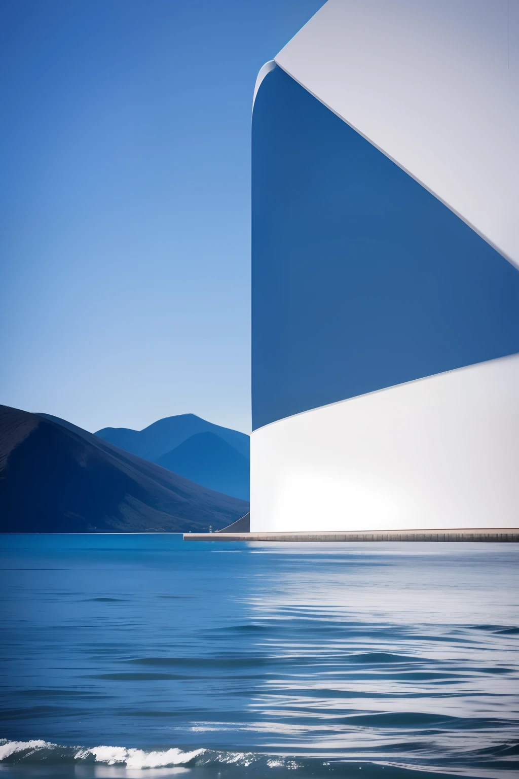 The logo features a minimalist and elegant design. I used bluish tones to convey a sense of serenity and confidence. The main element of the logo is a stylized shutter, representing the focus on the photograph.
