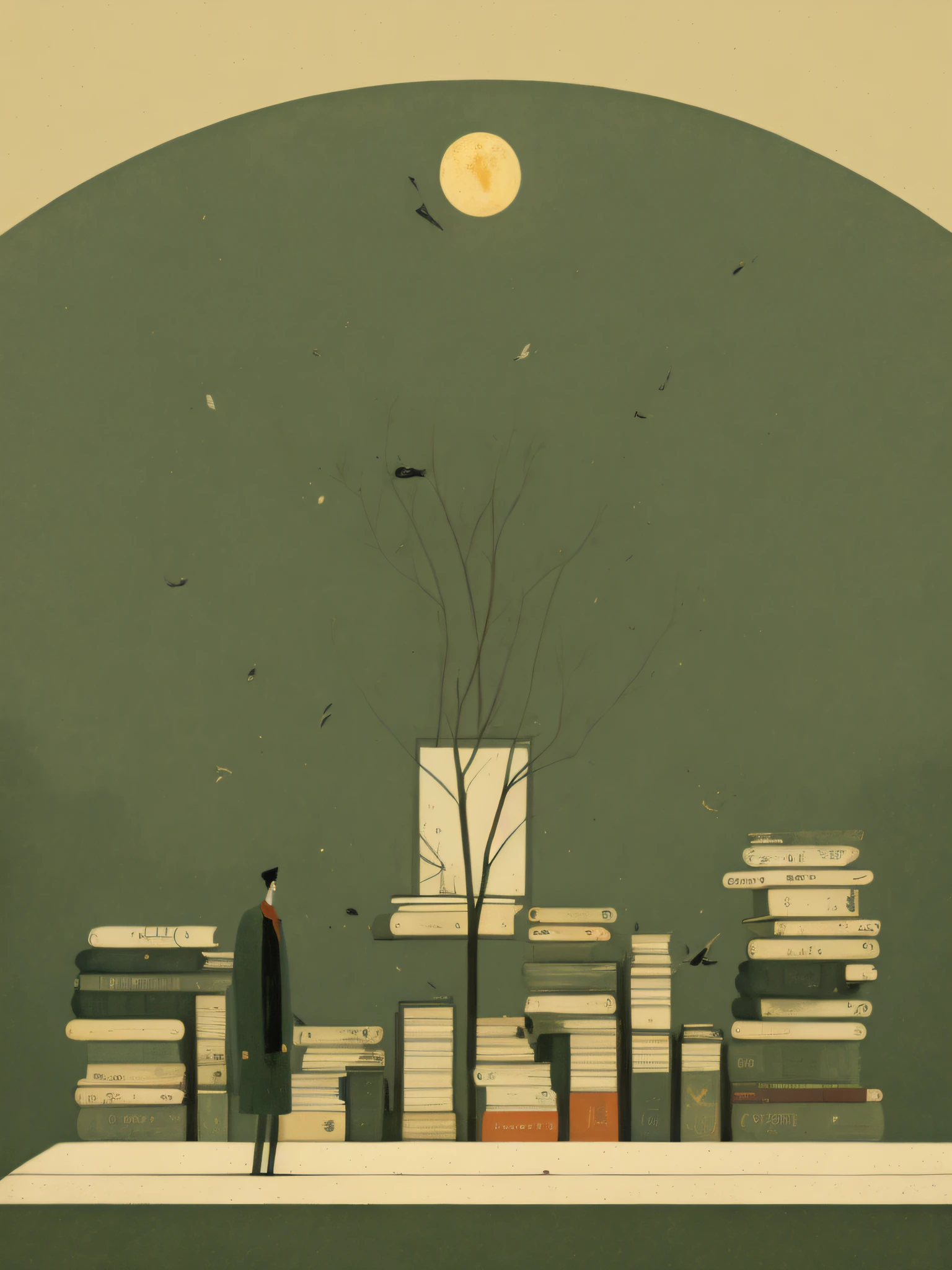 Alessandro Gottardo, (bookstore :1.2), sunset