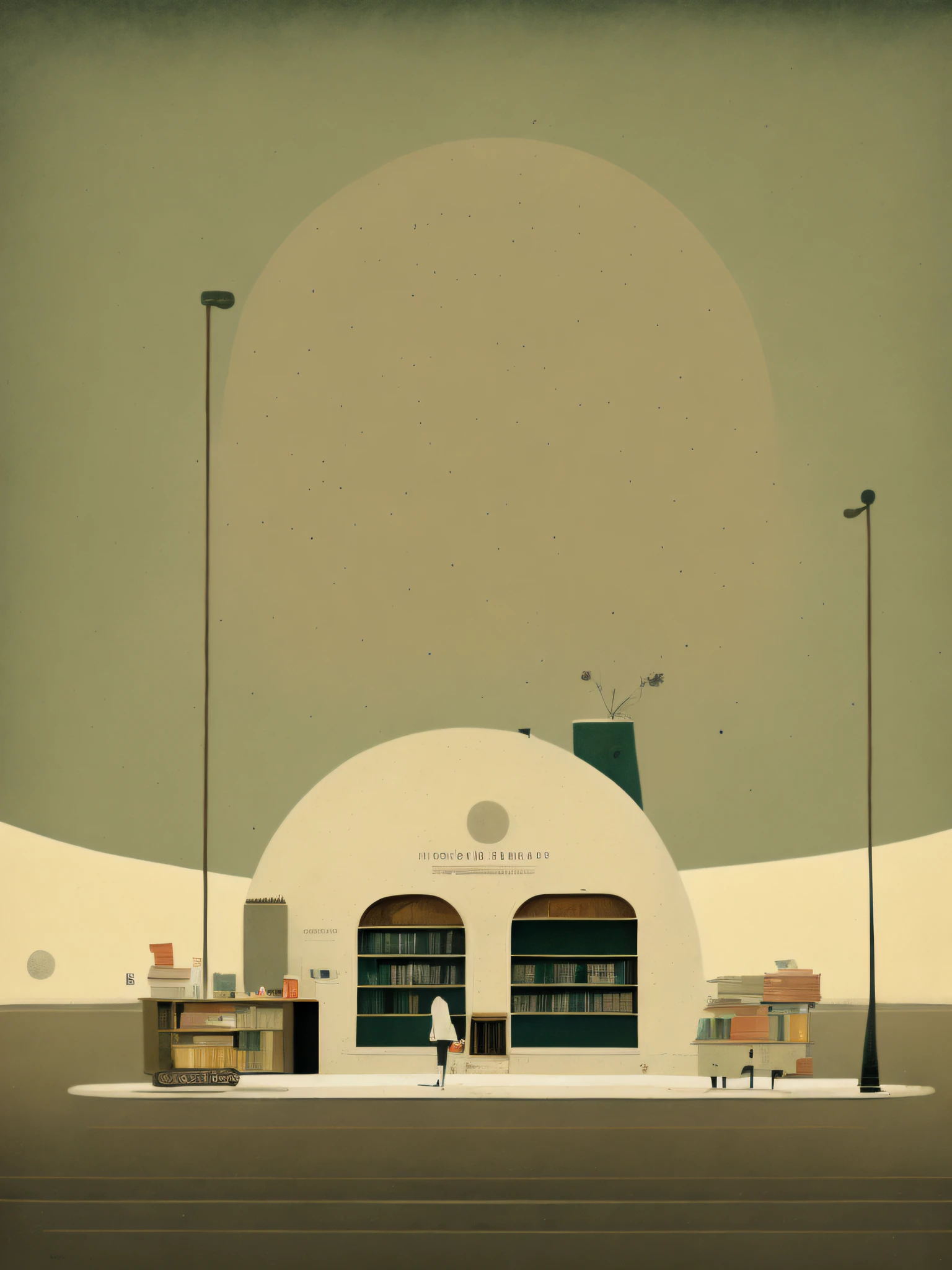 Alessandro Gottardo, (bookstore :1.2), sunset