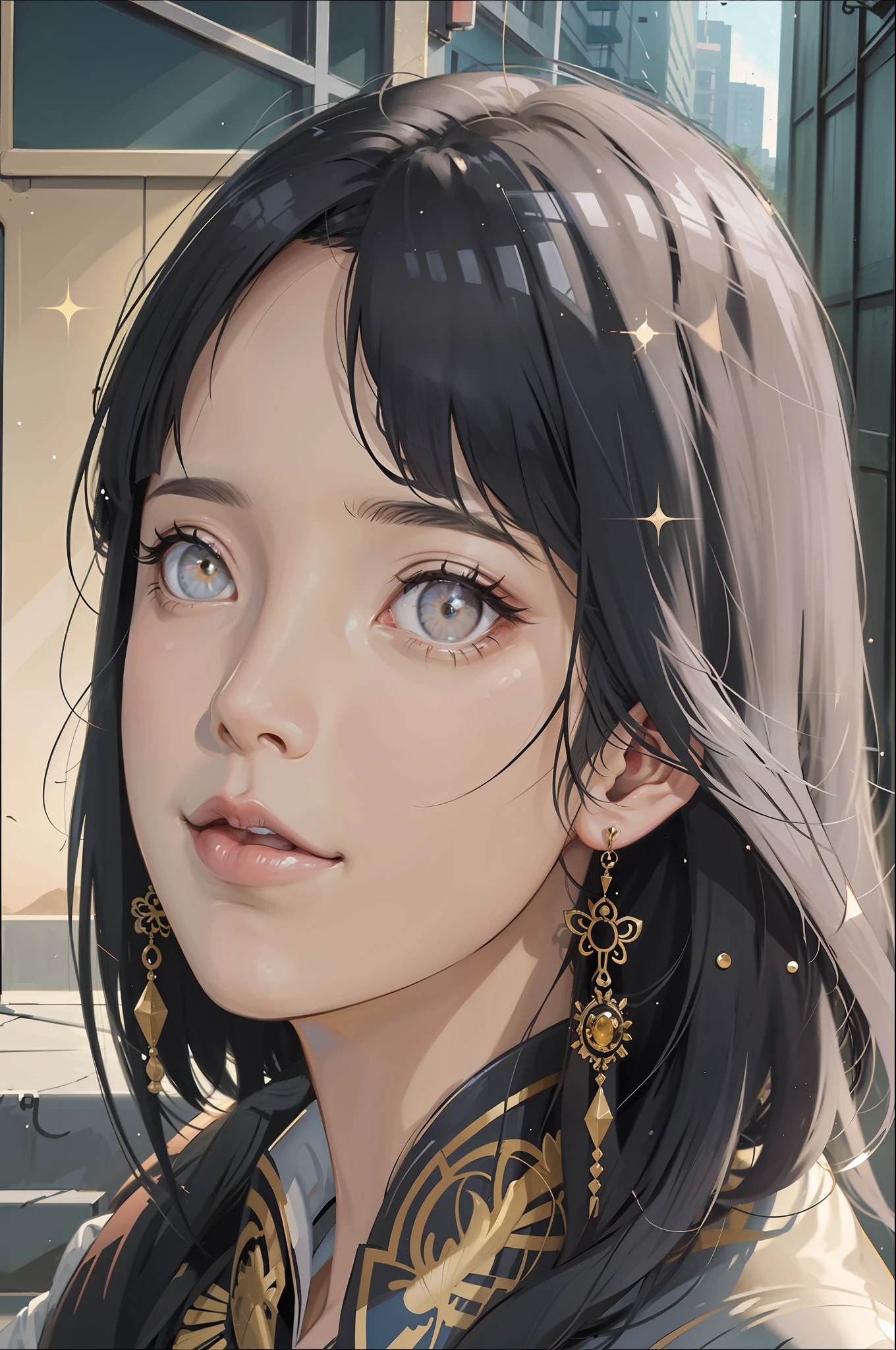 (masterpiece, top quality, best quality, official art, beautiful and aesthetic:1.2), (1girl), extreme detailed,colorful,highest detailed, official art, unity 8k wallpaper, ultra detailed, beautiful and aesthetic, beautiful, masterpiece, best quality, (zentangle, mandala, tangle, entangle) ,holy light,gold foil,gold leaf art,glitter drawing, PerfectNwsjMajic, hinata/(boruto/)