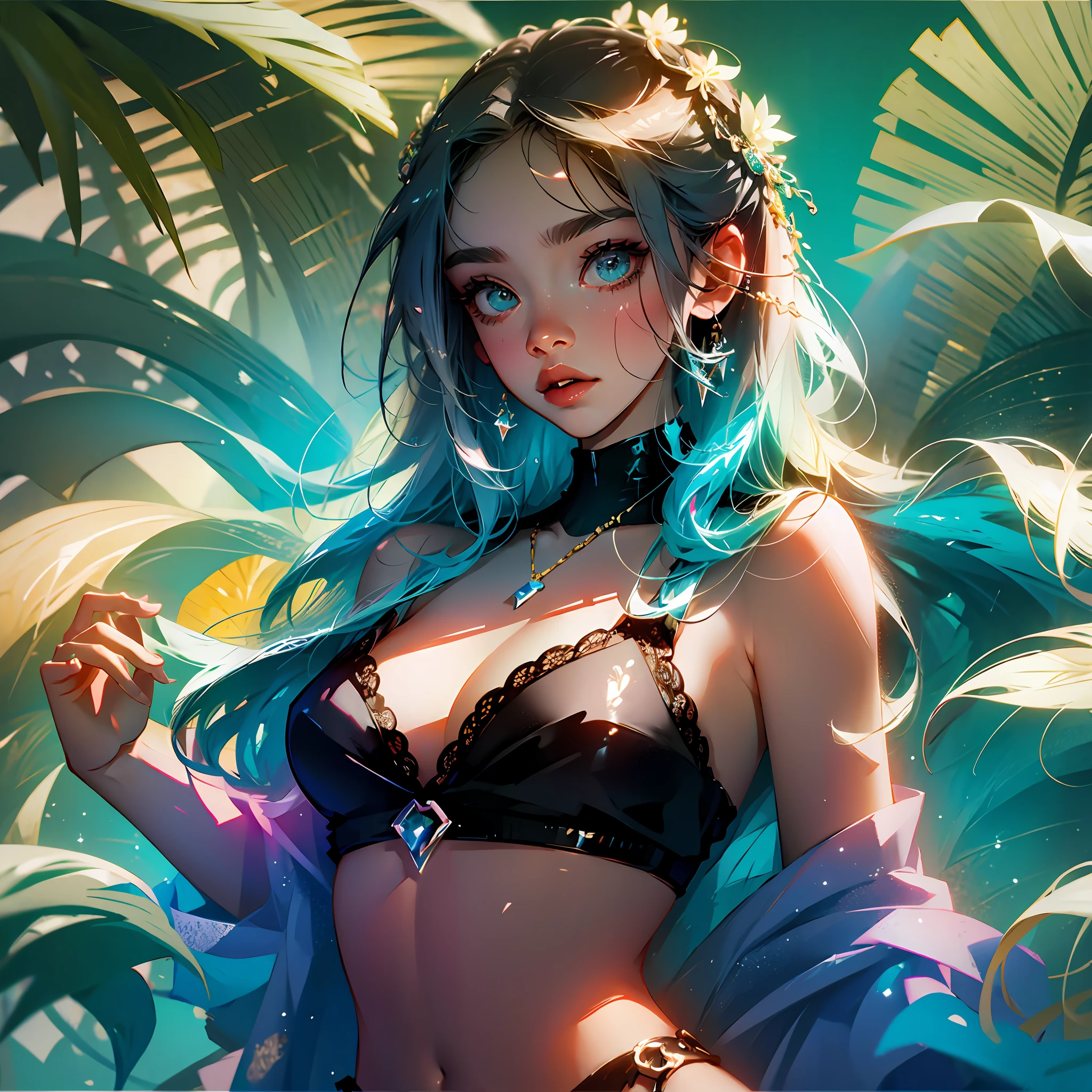 Bikini, slender beauty --auto --s2