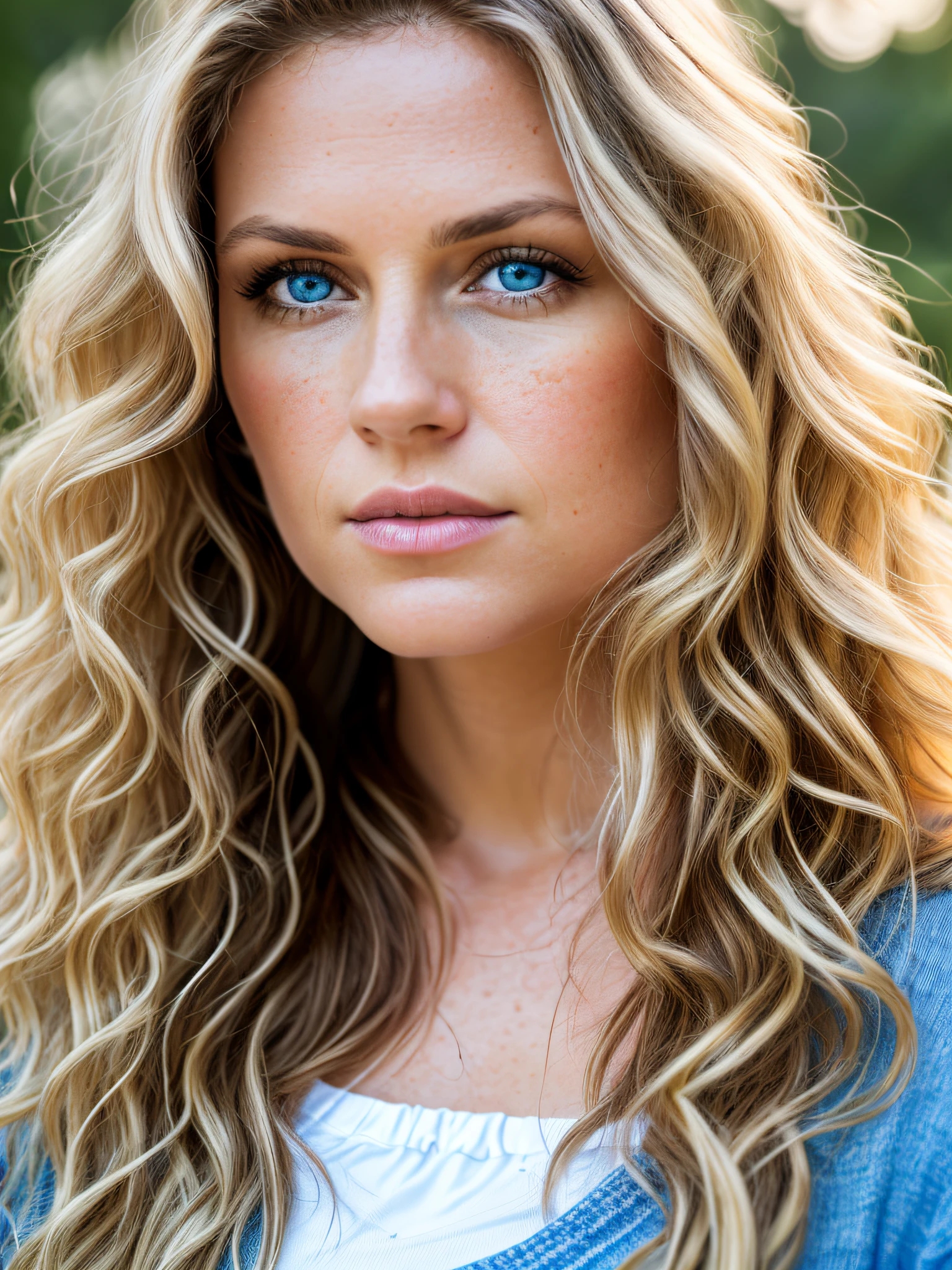 Cinematic film still, photo of a 40 year old european woman, daisy dukes, RAW, beautiful woman, (extra long wavy blonde hair), ((portrait)), ((detailed face:1.2)), ((detailed facial features)), (finely detailed skin), pale skin, toned abs, alluring blue eyes, slim body, big perfect breasts, armpit crease, beachside environment,warm colors, (masterpiece) (perfect proportion)(realistic photo)(best quality) (detailed) photographed on a Canon EOS R5, 50mm lens, F/2.8, HDR, (8k) (wallpaper) (cinematic lighting) (dramatic lighting) (sharp focus) (intricate)