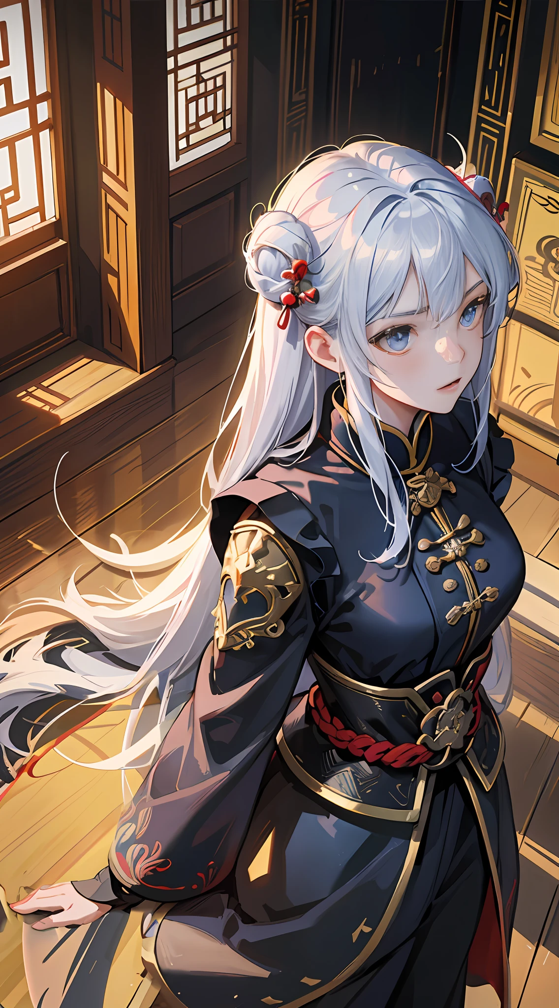 anime, luminescism, anime style, chiaroscuro, cinematic lighting, depth of field, god ray, ray tracing, reflected light, bloom, from above, panorama, lens flare, uhd, masterpiece, ccurate, anatomically correct, textured skin, super detail, high detail, high quality, high quality, award-winning, best quality, high resolution