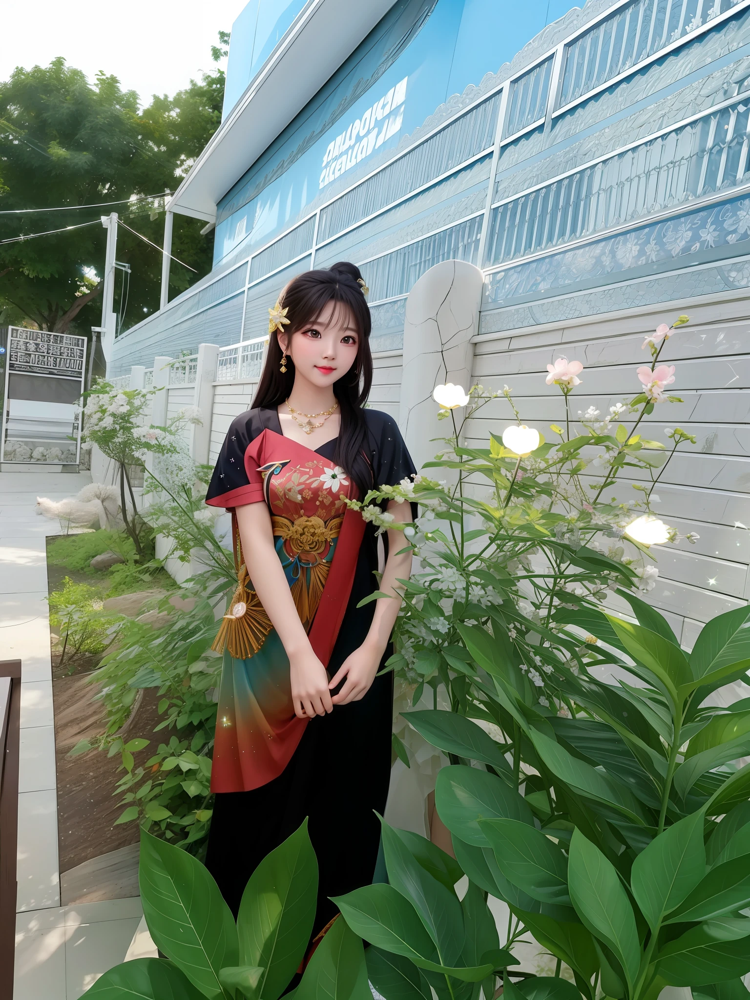 best quality, masterpiece, highres, 1girl,blush,(seductive smile:0.8),star-shaped pupils, cute korean girl,necklace, jewelry,Beautiful face,upon_body, tyndall effect,photorealistic, dark studio, rim lighting, two tone lighting,(high detailed skin:1.2), 8k uhd, dslr, soft lighting, high quality, volumetric lighting, candid, Photograph, high resolution, 4k, 8k, Bokeh, chiaroscuro lightning effect