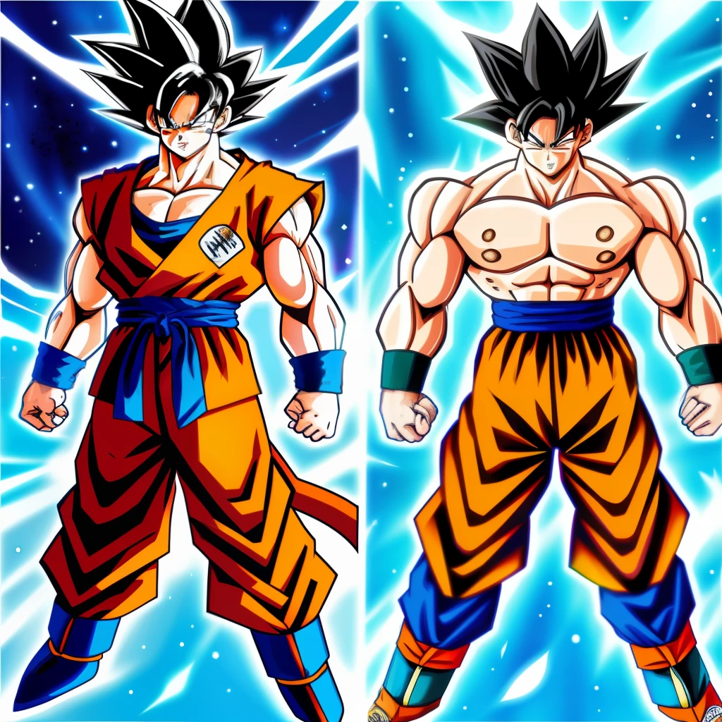 Goku + Cosmic Garou