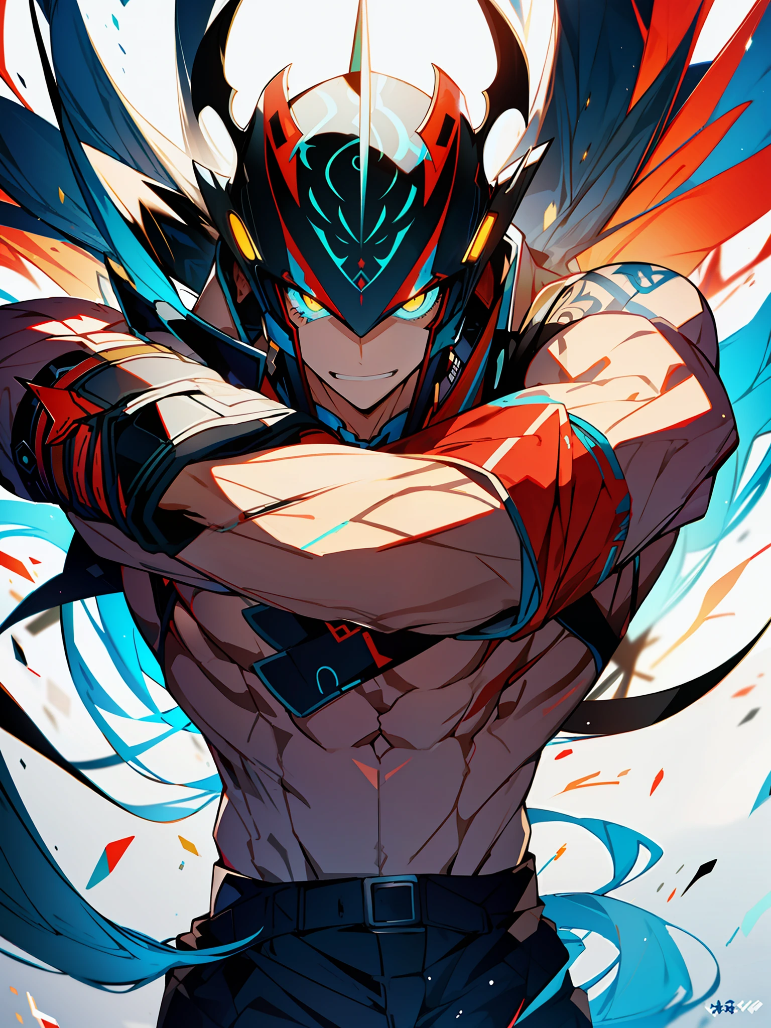 background, mixed-language_text, Japanese letters in graffit ,boys, excellent lighting, sidelighting, (), vhsKeeper,, style GUILTY GEAR -STRIVE perfect(flat color: 1.3), (magazine_cover: 1.4), (multicolored_background: 1.3), striped_background, card_background, :: comix style by joe madureira :: , perfect and detailed, ultra detailed shirt with abstract design, with Japanese letters print in graffit of the sides of the clothes, image of boys full body fighting WITH SUPER FINAL TRANSFORMATION, at your side with powerful dragons versus alien creature full of tentacles, with immersive effects, hover effect, background graffiti style tribal tattoo with vibrant colors "ultra hdr" detailed and with focus effect, (masterpiece: 1.2, best quality), (finely detailed beautiful eyes: 1.2), , ((Solo)), (Finely detailed eyes and detailed face: 1.3), in various full-body attack poses, (cute background: 1.2),futuristic costume, super detailed circular metals Clinging to the arms and pants, fantastic paintings
