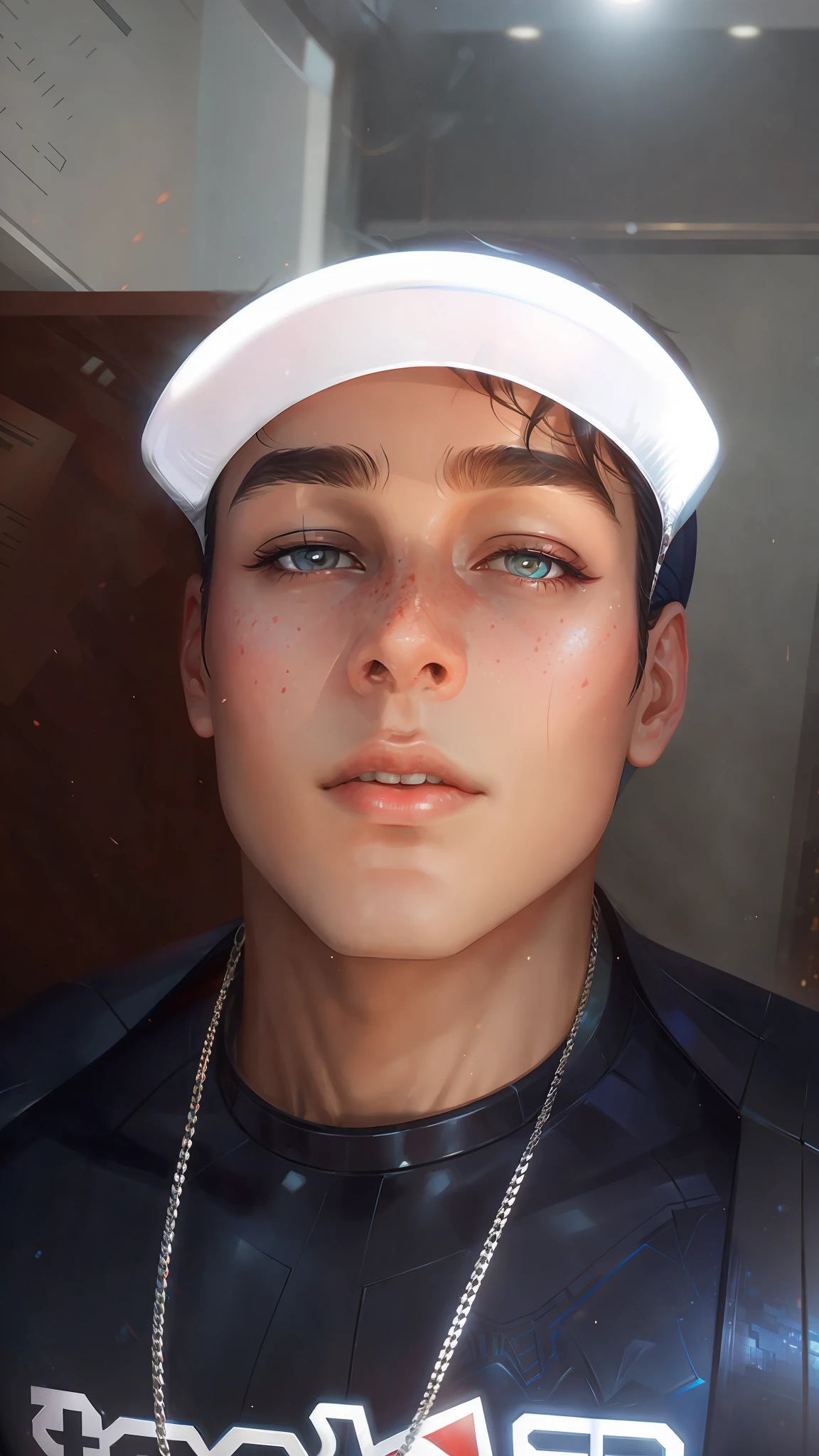 (Award Winning Digital Artwork:1.3) of (Sketch:1.3),(Energetic:1.3) Spidey, EmmaRob,CGSociety,ArtStation,(Saturated:1.3),(close portrait:1.3),(Feminine:1.4),(beautiful:1.4),(attractive:1.3),handsome,calendar pose,perfectly detailed eyes,studio lighting,thematic background