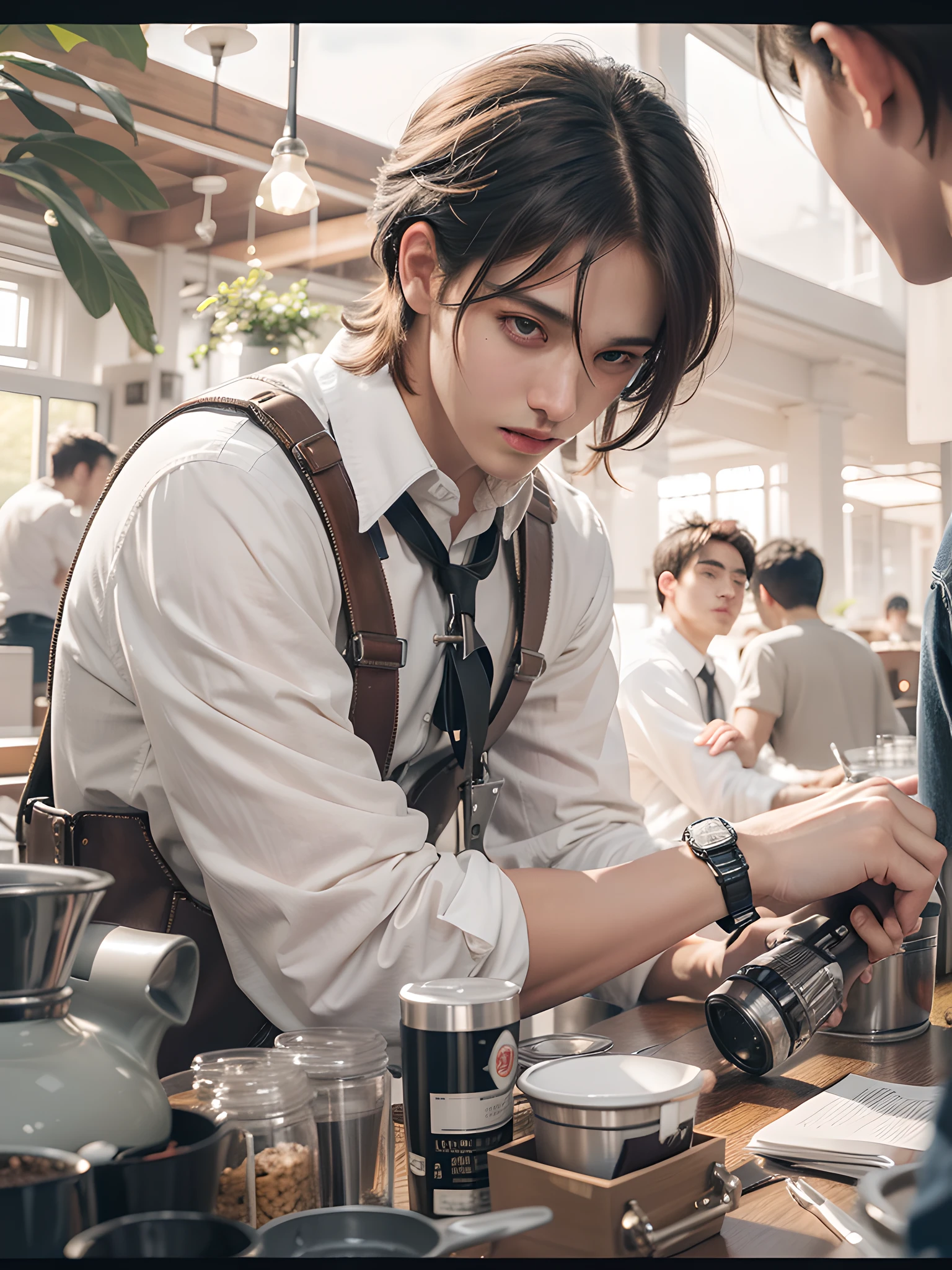 (photorealistic:1.4), best quality, masterpiece, ultra high res, 1boy, (detailed face:1.2), (detailed eyes:1.2), (detailed hair:1.2), (detailed clothes:1.2), 4k, male,
