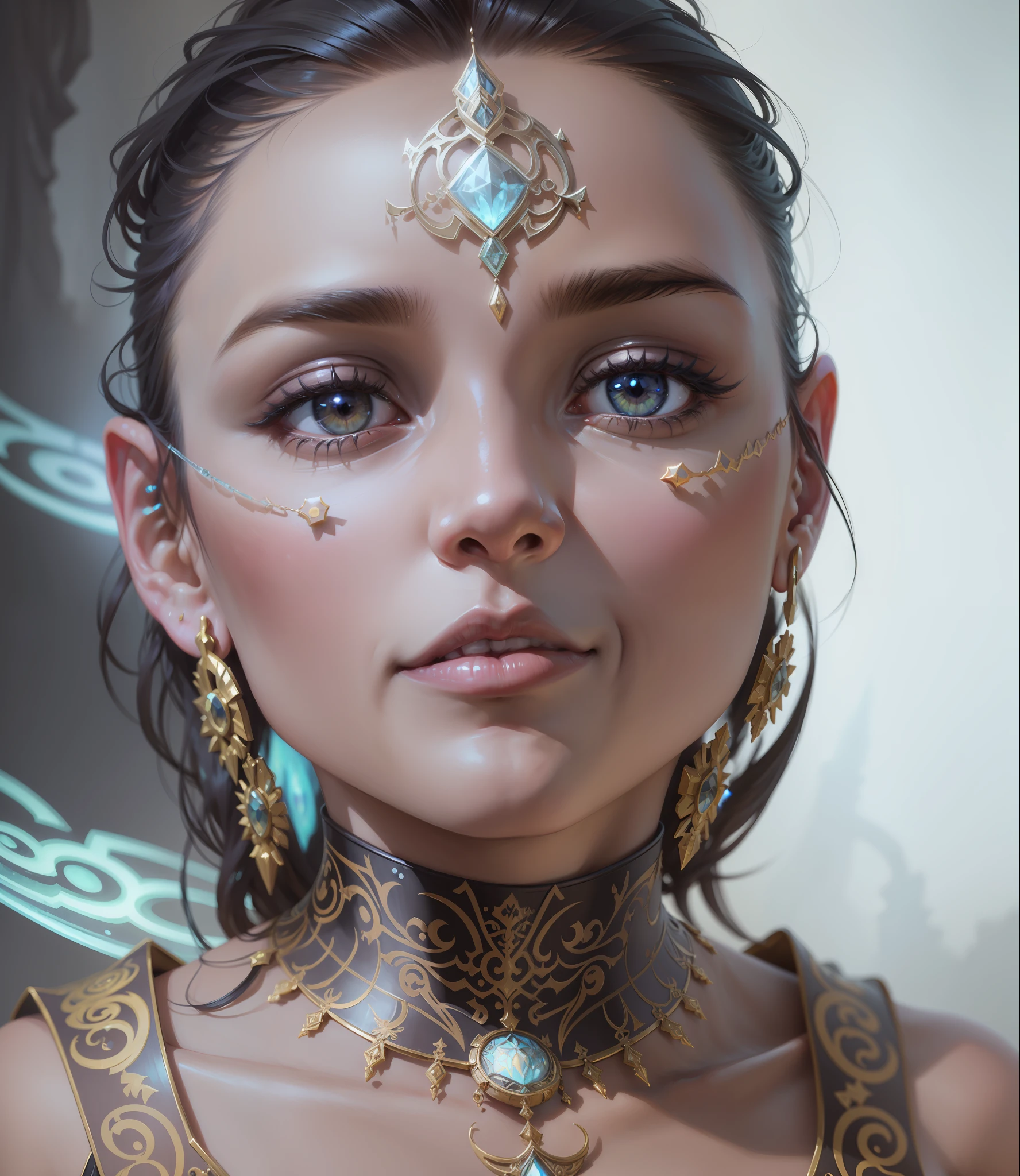 Mature men with a short hair,galactic, aura, detailed , detailed face, detailed skin, front , cover, unzoom, choker, DMT, Sacred, Aura, becoming spiritual, ultrarealistic photorealistic, 8k, artstation hyperdetailed painting, luminism, Bar lighting, complex, 4k resolution concept art portrait by Greg Rutkowski, Artgerm, WLOP, Alphonse Mucha, little fusion pojatti realistic goth, fractal isometrics details bioluminescens : a stunning realistic photograph 30 years --auto --s2
