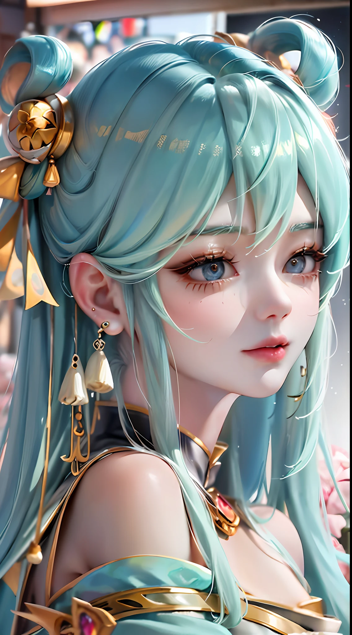 (masterpiece), (best quality), highly detailed, HDR, 1girl, solo focus, skindentation,运动文胸,短裤,连裤丝袜, perfect face, puffy face, beautiful face, big eyes, puffy eyes, perfect eyes, 睫毛,初音未来,极其细致的脸,