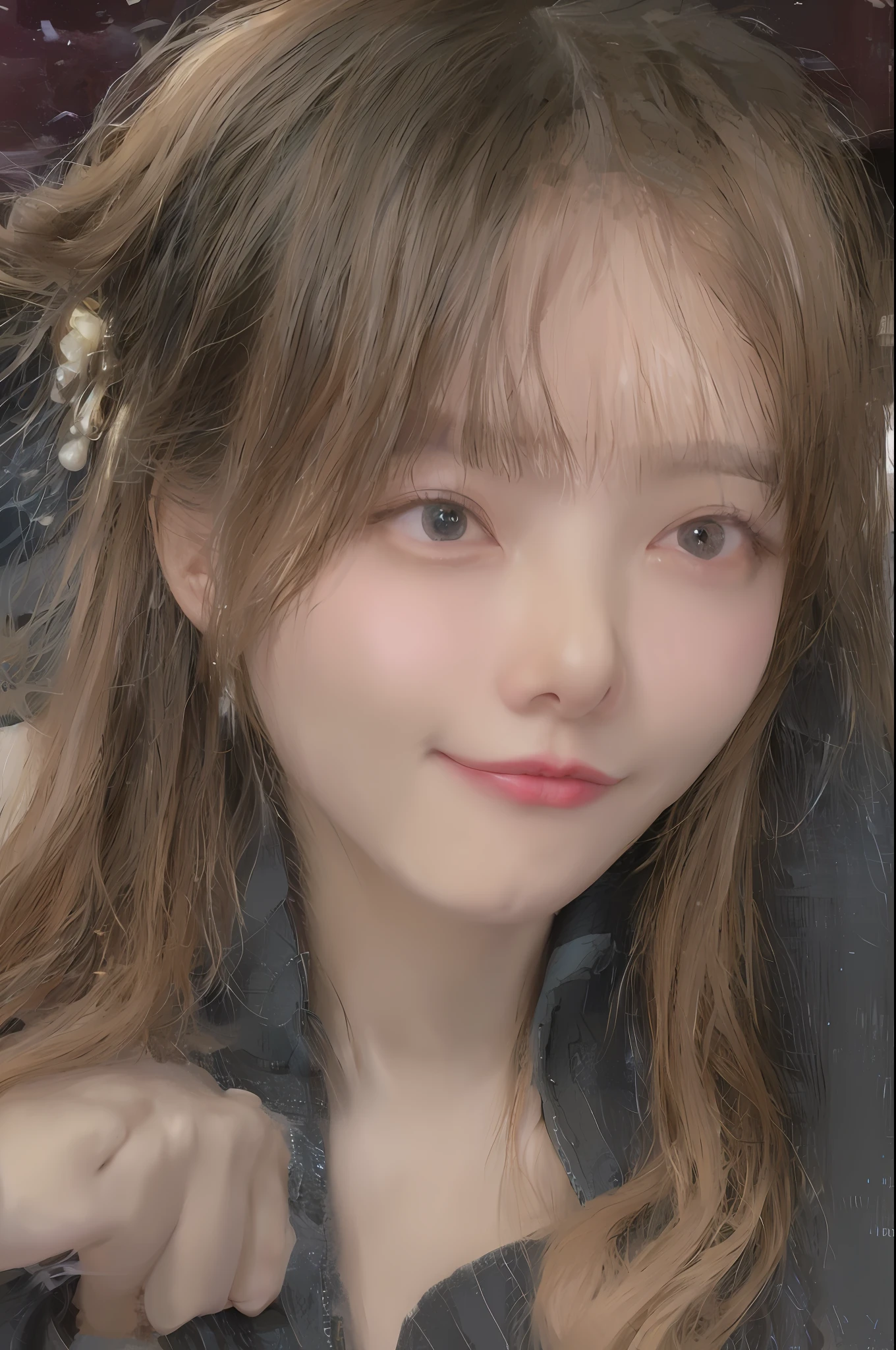 1girl, pretty young face (Russian), venus goddess bauty, puff up, arrogant face, adept art, very realistic (8k HD graphic, (soft and chill light), best quality detailed face:1.5, masterpiece:1.3, ultra highres:1.2 dynamic lighting, artstation),