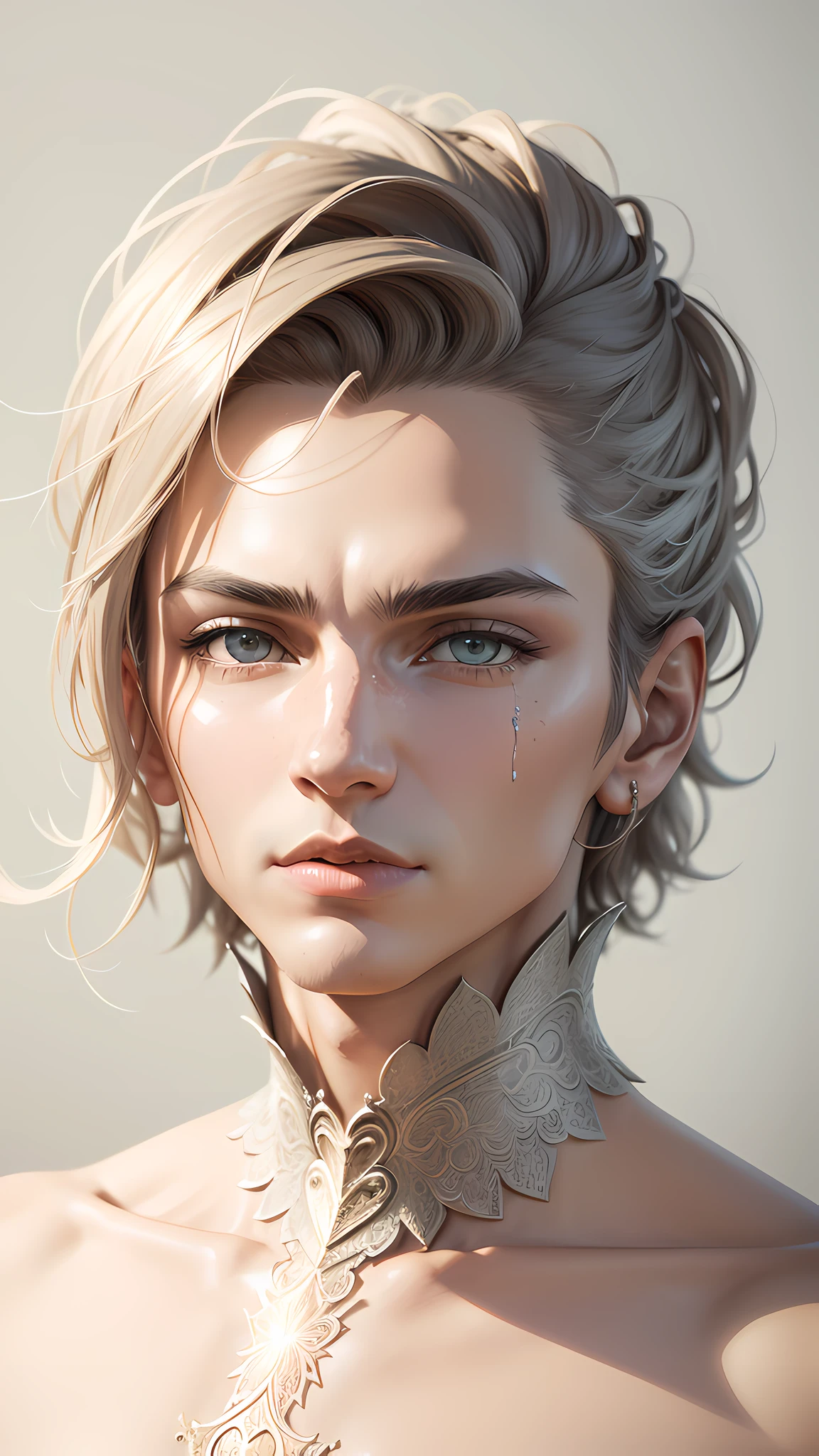 men of 40 yr old. The artwork should have photo-realistic, ultra-realistic, hyper-realistic, 3d avatar style vector, 3d full shot, standing pose, cosmic, outer space, highly detailed, highly detailed symmetric beautiful hazel eyes, highly detailed gorgeous face, dynamic pose, ethereal, mystical, in style of artists like Russ Mills, Darek Zabrocki, Ivan laliashvili, Jean-Baptiste Monge. Ink Dropped in water, splatter drippings, paper texture, pulp Manga, and perfect shading, with dramatic lighting. The artwork should be centered, stylized, and elaborate. rendered in 8K resolution for high-quality detail, artstation, concept art, smooth, sharp focus, illustration, highly detailed, soft natural volumetric cinematic perfect light, intricate artwork masterpiece --auto --s2