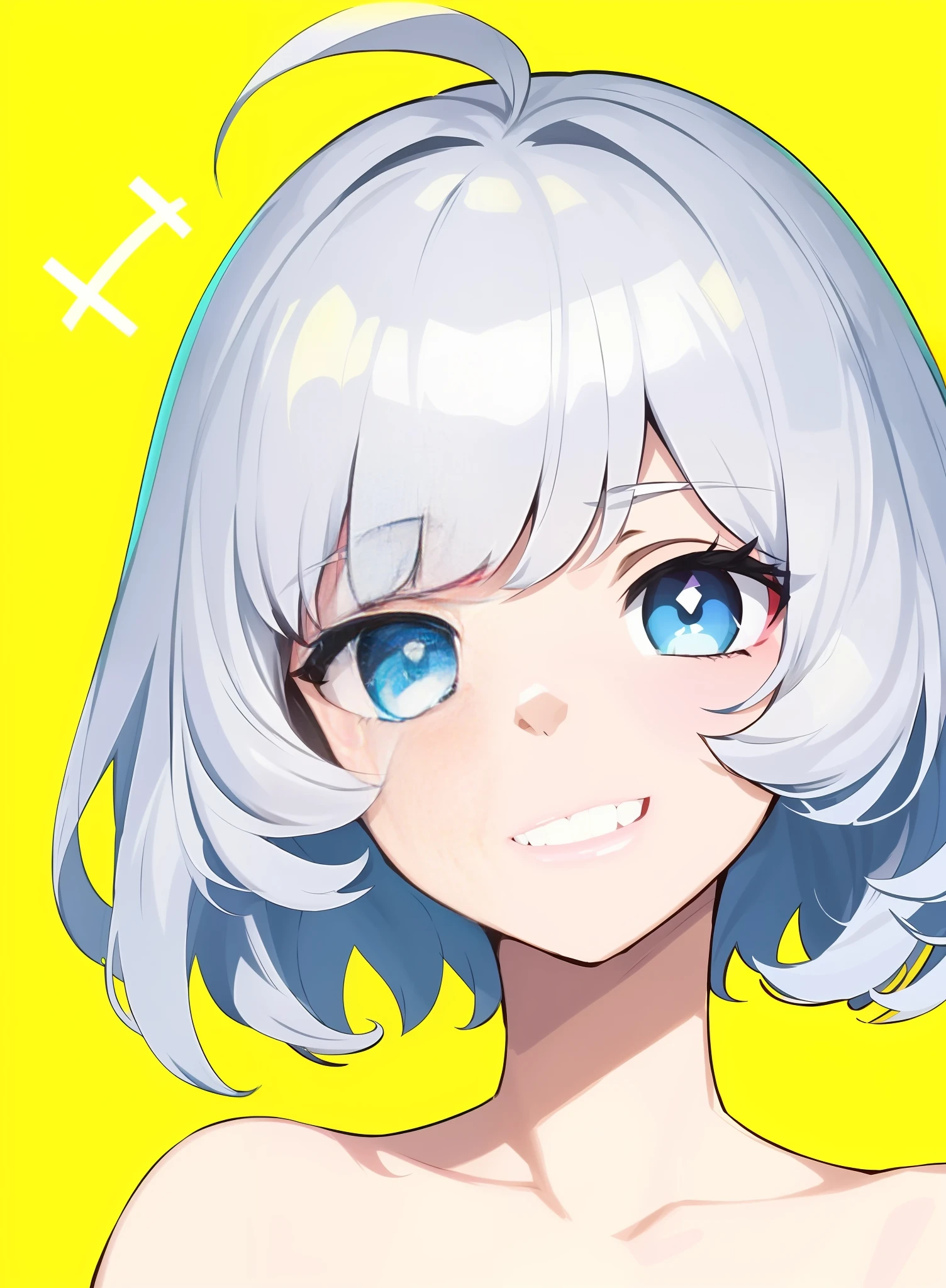 Happy, laughing, tiger teeth, high quality, cute