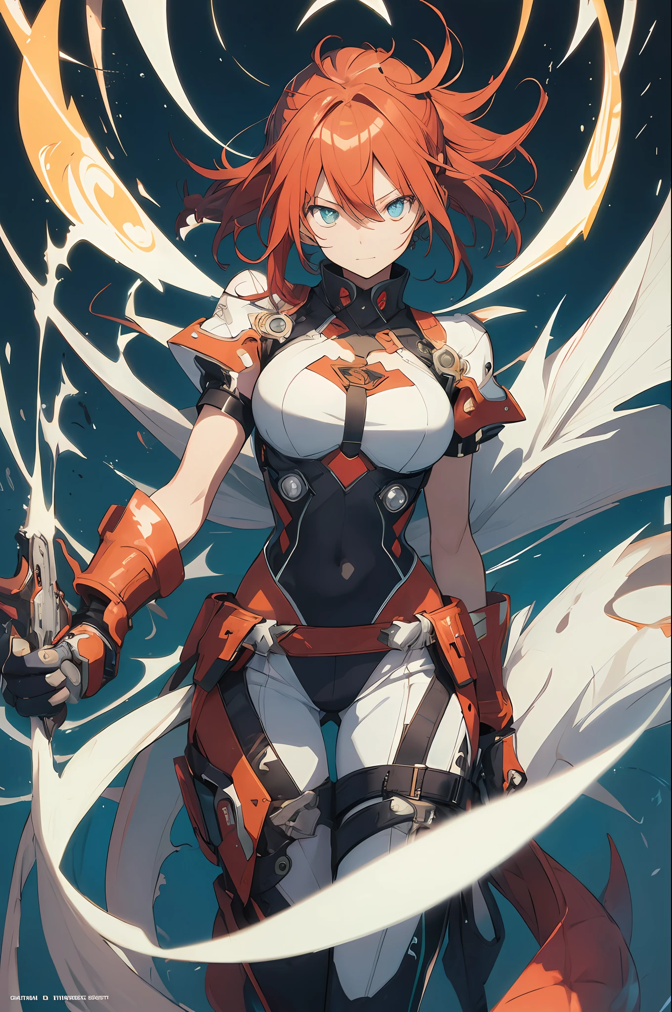 ((white clothing)), revealing, large breasts, 30 years, young beautiful girl, ultra detailed, official art, unity 8k wallpaper, BREAK, neon lighting, (vibrant brightness): 1.2, dynamic colors, striking contrast, futuristic vibration, electric power, reflective surfaces, masterpiece, best quality, ultra-detailed, illustration, 1girl, solo, background, mixed-language_text, japanese letters in graffit, girls, excellent lighting, sidelighting, (), vhsKeeper,, style GUILTY GEAR -STRIVE perfect(flat color: 1.3), (magazine_cover: 1.4), (multicolored_background: 1.3), striped_background, card_background, :: comix style by Joe Madureira :: , perfect and detailed, ultra detailed shirt with abstract design, with Japanese letters print in graffit of the sides of the clothing, image of full-body girls fighting, next to you with powerful dragons versus alien creature full of tentacles , with immersive effects, hover effect, background style graffiti tribal tattoo with vibrant colors "ultra hdr" detailed and with focus effect, (masterpiece: 1.2, best quality), (finely detailed beautiful eyes: 1.2), , ((Solo)), (Finely detailed eyes and detailed face: 1.3), in various full-body attack poses, (cute background: 1.2),futuristic costume, Super detailed circular metals Clinging to the arms and pants, fantastic paintings