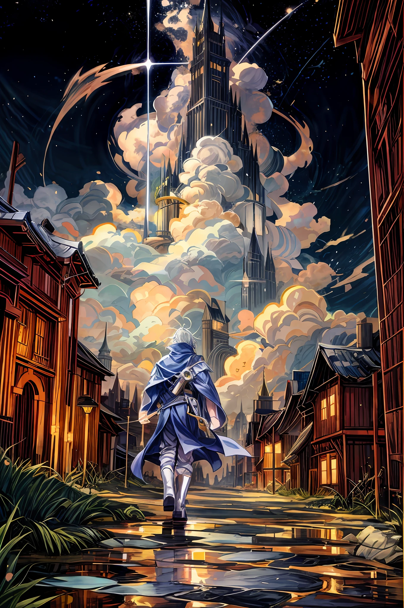 Cover of a light novel with anime art