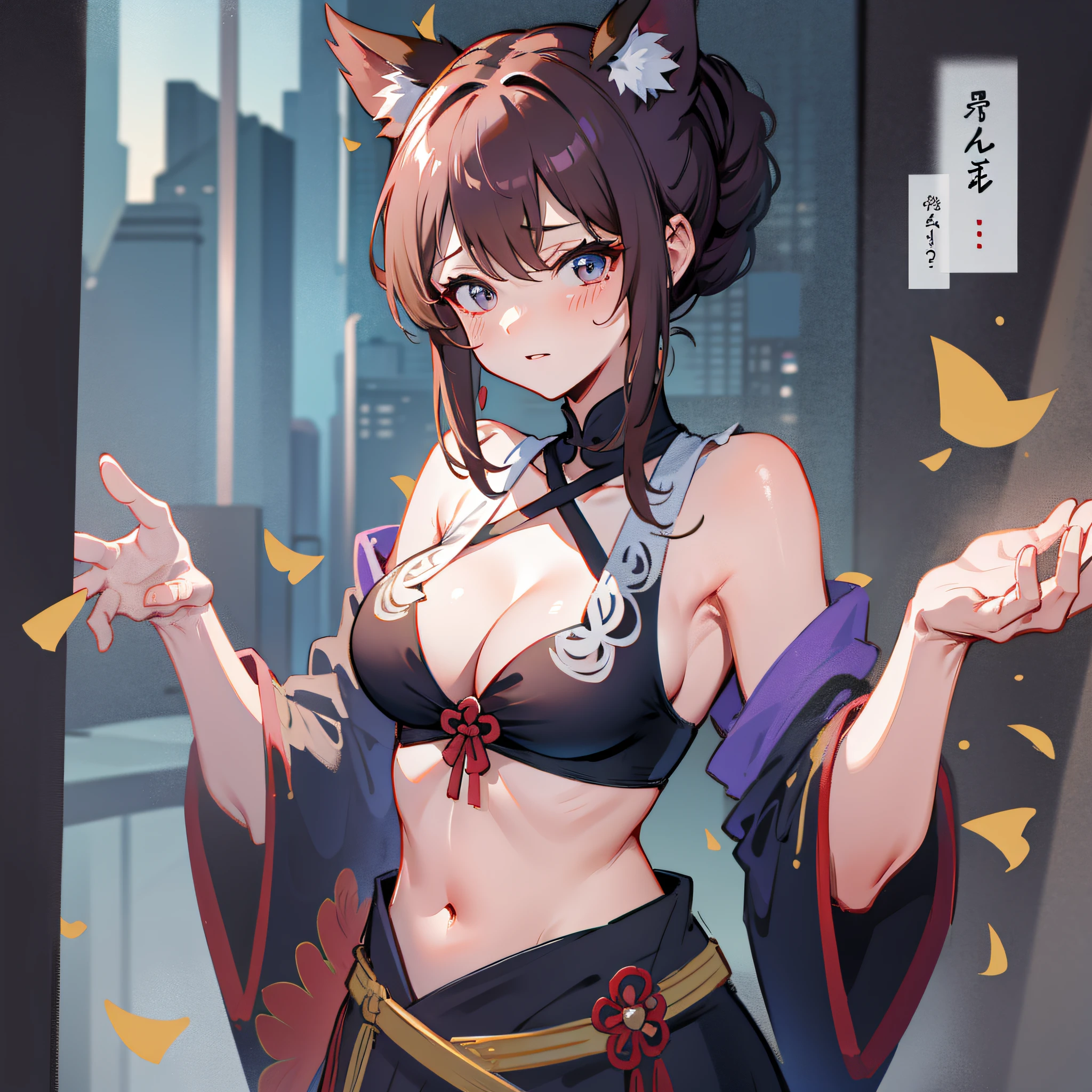 guuji yae cleavage