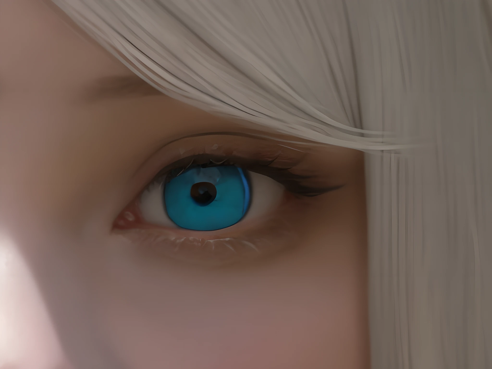 blond doll with blue eyes and white hair looking at camera, light blue piercing eyes, enhanced eye detail, blue piercing eyes, hyperrealistic eyes, photorealistic eyes, eyes). full body realistic, blue pupil, aquamarine eyes, perfect photorealistic eyes, realistically rendered eyes, hyper realistic eyes, photorealistic eyes render, eyes realistic, extremely detailed blue eyes