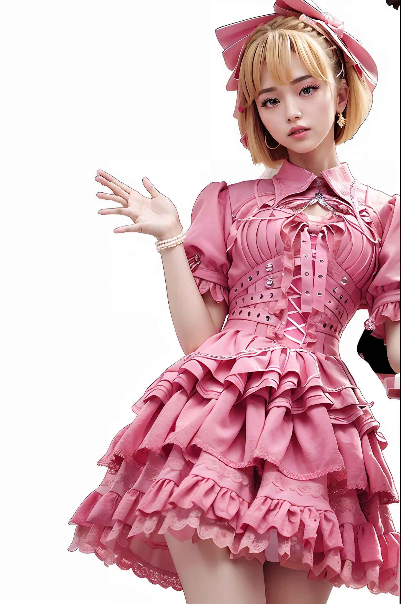 (Masterpiece: 1.3), (8k, photo realistic, RAW photo, highest quality: 1.4), (1girl), beautiful face, (realistic face), (black hair, short hair: 1.3), beautiful hairstyle, realistic eyes, beautiful detailed eyes, (realistic skin), beautiful skin, (outfit white dress), absurd, charm, super high resolution, super realistic, high detail, golden ratio, Japanese, beautiful girl, neat outfit, sparkling background, resembles Japanese celebrity Asuka Saito,