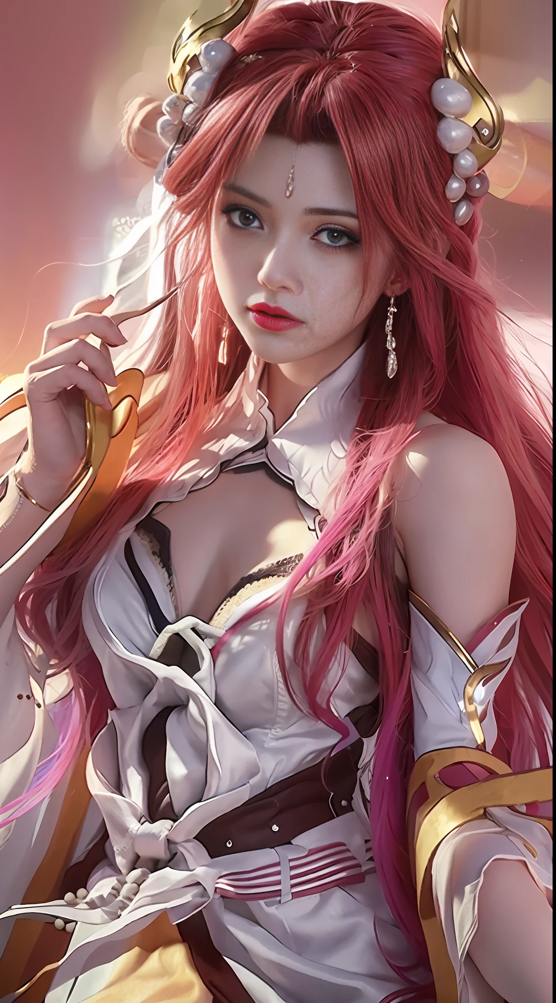 ulzzang-6500-v1.1,(raw photo:1.2),((photorealistic:1.4)),best quality ,masterpiece, illustration, an extremely delicate and beautiful, extremely detailed ,CG ,unity ,8k wallpaper, Amazing, finely detail,best quality,official art,extremely detailed CG unity 8k wallpaper,absurdres, incredibly absurdres, huge filesize, ultra-detailed, highres, extremely detailed,beautiful detailed girl, extremely detailed eyes and face, beautiful detailed eyes,light on face,cinematic lighting,1girl, ,see-through,looking at viewer,cowboy shot