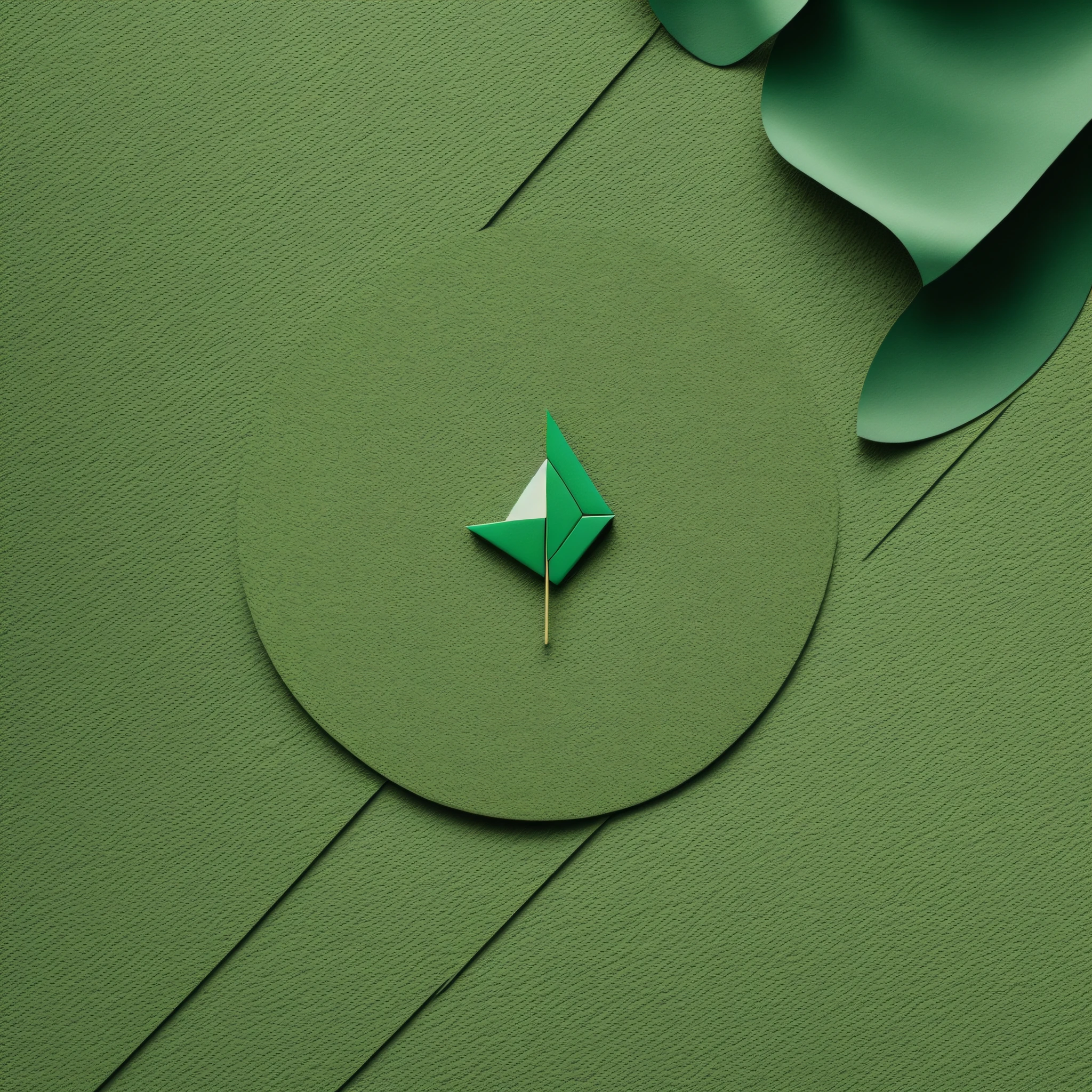 /imagine prompt: Create a minimalist, high-impact logo inspired by the style of successful brands like Paul Rand, for an E-commerce company operating in the Marketplace sector, highlighting socio-environmental sustainability.

The logo is characterized by smooth, geometric lines, resulting in an elegant and balanced composition. Use simple and symmetrical shapes, emphasizing elements that evoke sustainability, such as a stylized leaf, a circular arrow, or a minimalist flower.

The chosen colors should be inspired by globally successful brands, conveying a sense of modernity and trust. Explore subtle color combinations, such as shades of green, blue, and gray, representing nature, technology, and reliability.

The logo should convey the message of socio-environmental sustainability in an impressionistic manner. Utilize techniques that emphasize the fluidity of the shapes, such as soft overlays and transparencies, to create a dynamic and captivating visual effect.

The execution of the logo should be carefully done using professional graphic design software to ensure precision and quality in the details. Explore different variations of the logo for different applications, such as digital media, print materials, and packaging, while always maintaining the unique and impactful visual identity of the brand.

This minimalist logo, inspired by successful brands like Paul Rand, will be a striking visual representation for the E-commerce company, highlighting its dedication to socio-environmental sustainability and conveying an image of modernity, trust, and responsibility. --ar 1:1 --v 5 --auto --s2