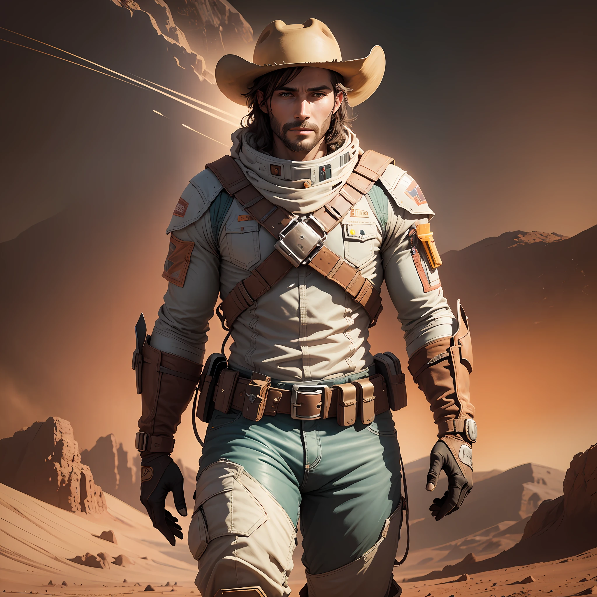 A cowboy on Mars --auto --s2