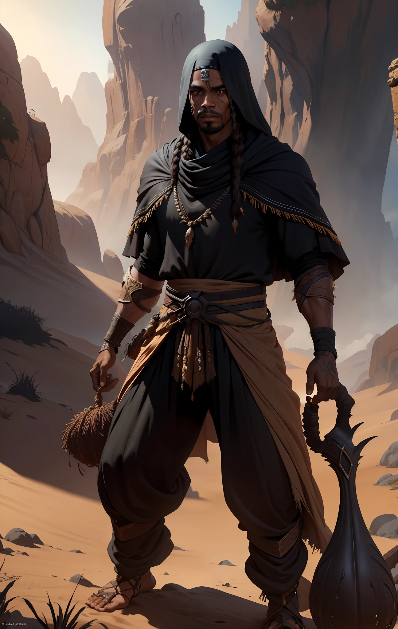 Ronaldinho gaucho, Dark Fantasy Tech Demo, CG Cinematic Game,
Dune weaver, Arab, handsome man, cloak as clothing, mystery
, cinematic rendering, high dynamic range, RAW photo, (unreal engine), aesthetics, intricate, caustic, light rays, sunlight