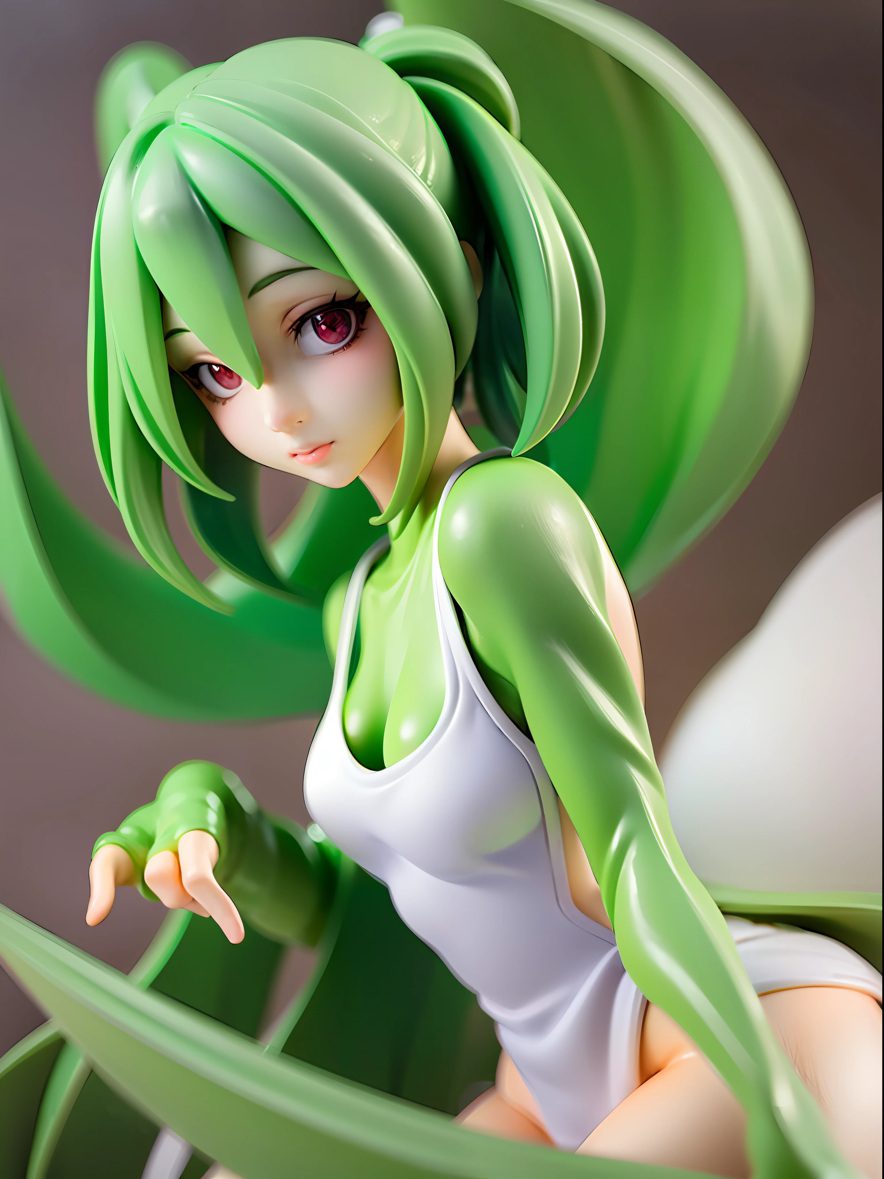 gardevoir, white dress, creatures \(company\), game freak, nintendo, pokemon, pokemon \(game\), at night, on grass, full moon, 
BREAK
bangs, colored skin, female focus, flat chest, gen 3 pokemon, green hair, green skin, hair over one eye, multicolored skin, pokemon \(creature\), red eyes, short hair, two-tone skin, white skin
BREAK
,full body, (chibi:0.7), [realistic], [3d], (3dcg), ((octane render)), [fisheye],full body,dutch angle, harada takehito
BREAK
(8k, RAW photo, best quality, masterpiece:1.2), ultra high res, (((realistic, photo-realistic))), professional lighting, detailed lighting, professional photography, fisheye, dynamic angle, high quality, high res, extremely detailed, bloom
BREAK
depth of field, sketch, sharp focus, soft lighting, good composition, god light highlight, detailed, (((photorealistic details))), detailed skin, to8contrast style