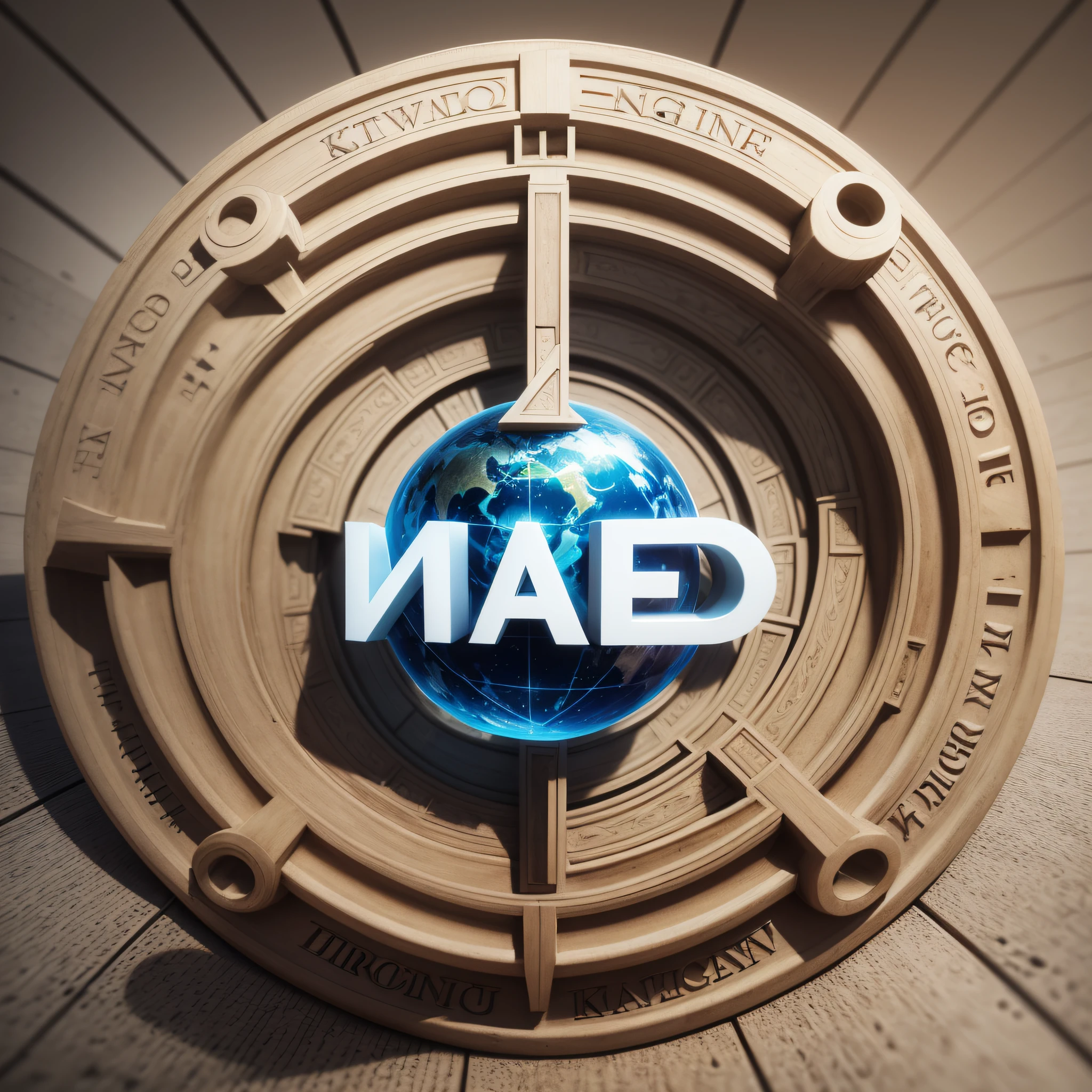 I need a 3D logo related to knowledge