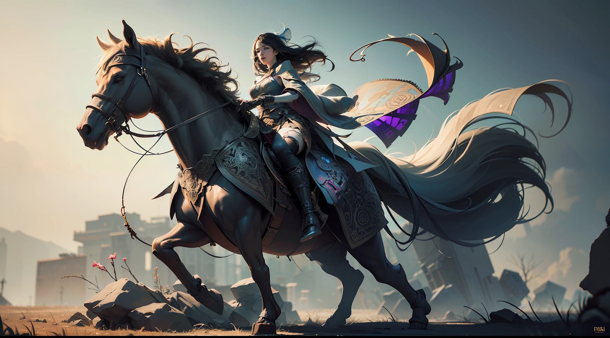 ((best quality)), ((masterpiece:1.2)), (extremely detailed:1.1), (8k, high quality, cinematic, hyper realistic, illustration), (autodesk maya, octane render, unreal engine, game character, ray tracing, hdr), (35mm focal length, f/2 aperture, dynamic perspective, depth of field),(1girl, dynamic angle), the most beautiful form of chaos, a brutalist designed, vivid colours, (zentangle, mandala, tangle, entangle), (fractal art), silk web, 3d, realistic, CG, 3D model, beautiful, elegant, confident, (hdri, bloom, rim lighting, soft lighting, low key), delicate\(armor\) wizard robe