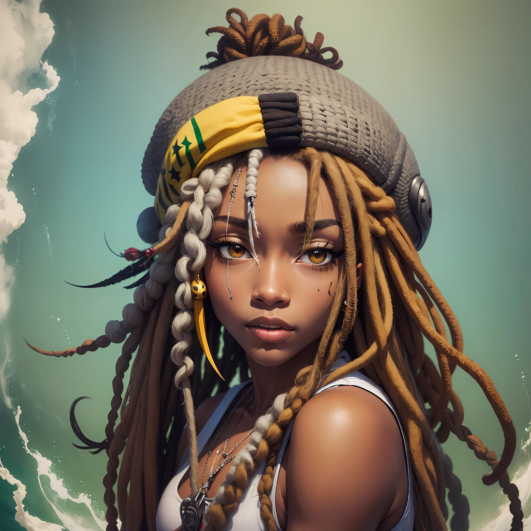 Albatross with Jamaican dreads --auto --s2