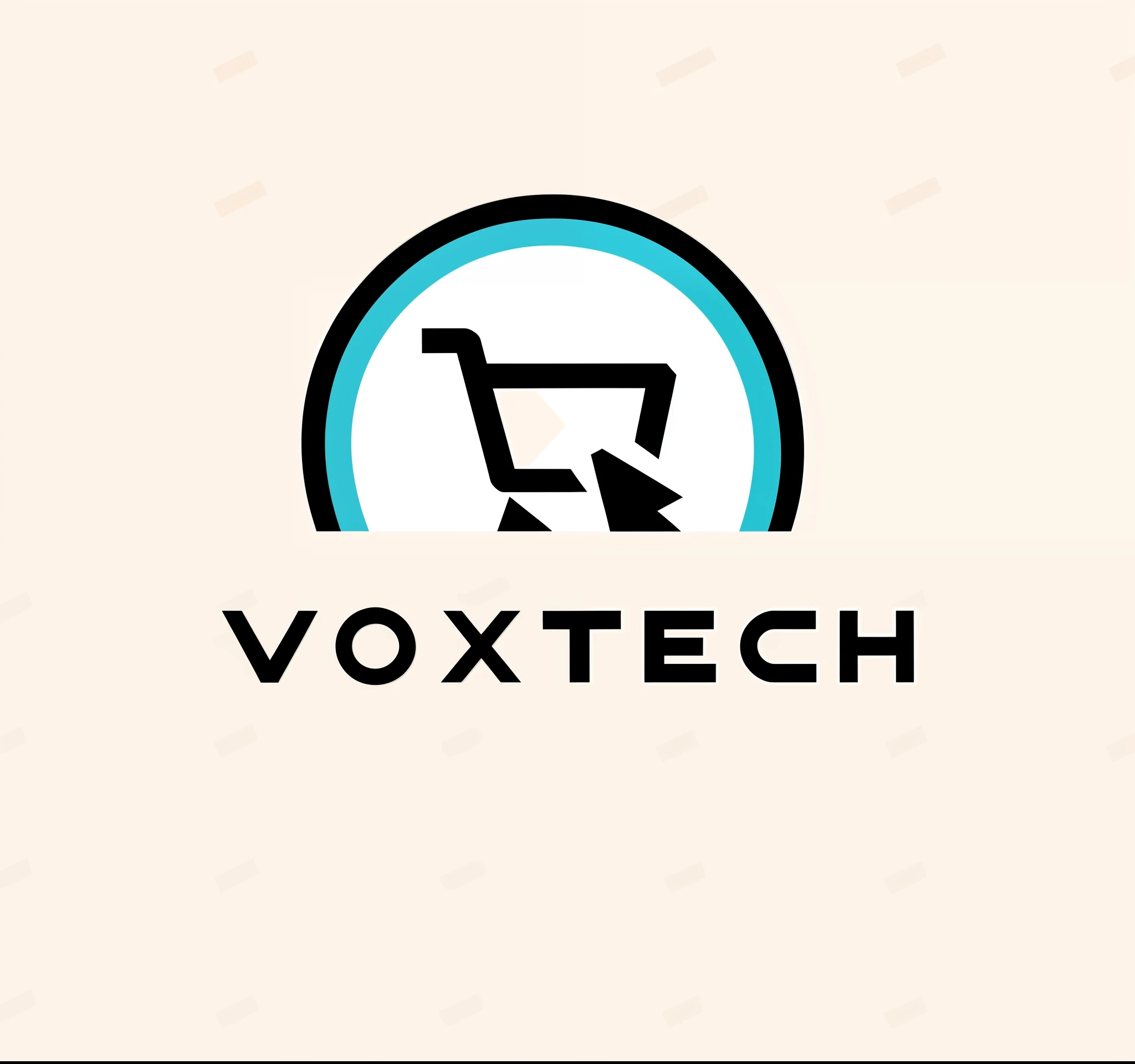 a logo for a technology company with a shopping cart, vectorized logo style, hextech, vortexes, voxel, soft technology, vector logo, non-text non-logo, , simple logo, soft vibration, advanced technology, voitv, vgbftk, vector art logo, clean logo design, 💋 💄 👠 👗 minimalist logo strip dgua brand --auto --s2