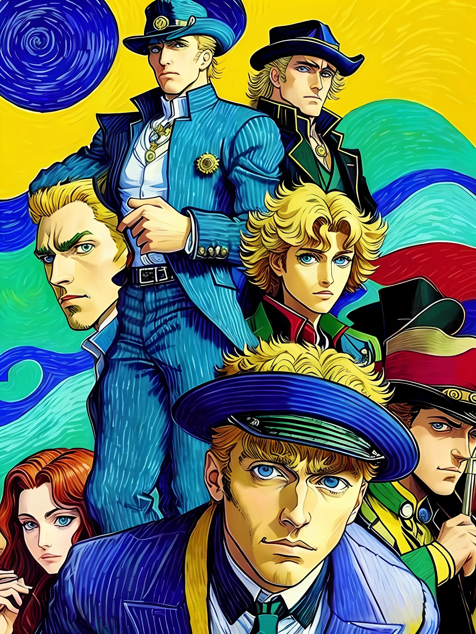 Masterpieces, Van Gogh, JoJo's Bizarre Adventure, JOJO, Speedwagon Foundation