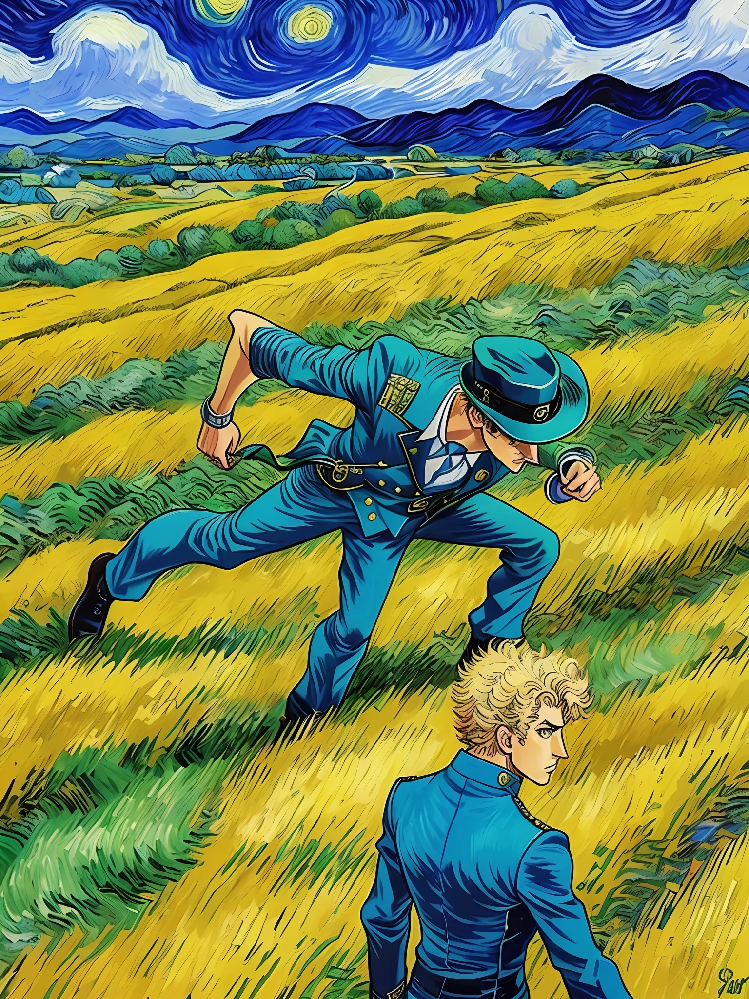 Masterpieces, Van Gogh, JoJo's Bizarre Adventure, JOJO, Speedwagon Foundation
