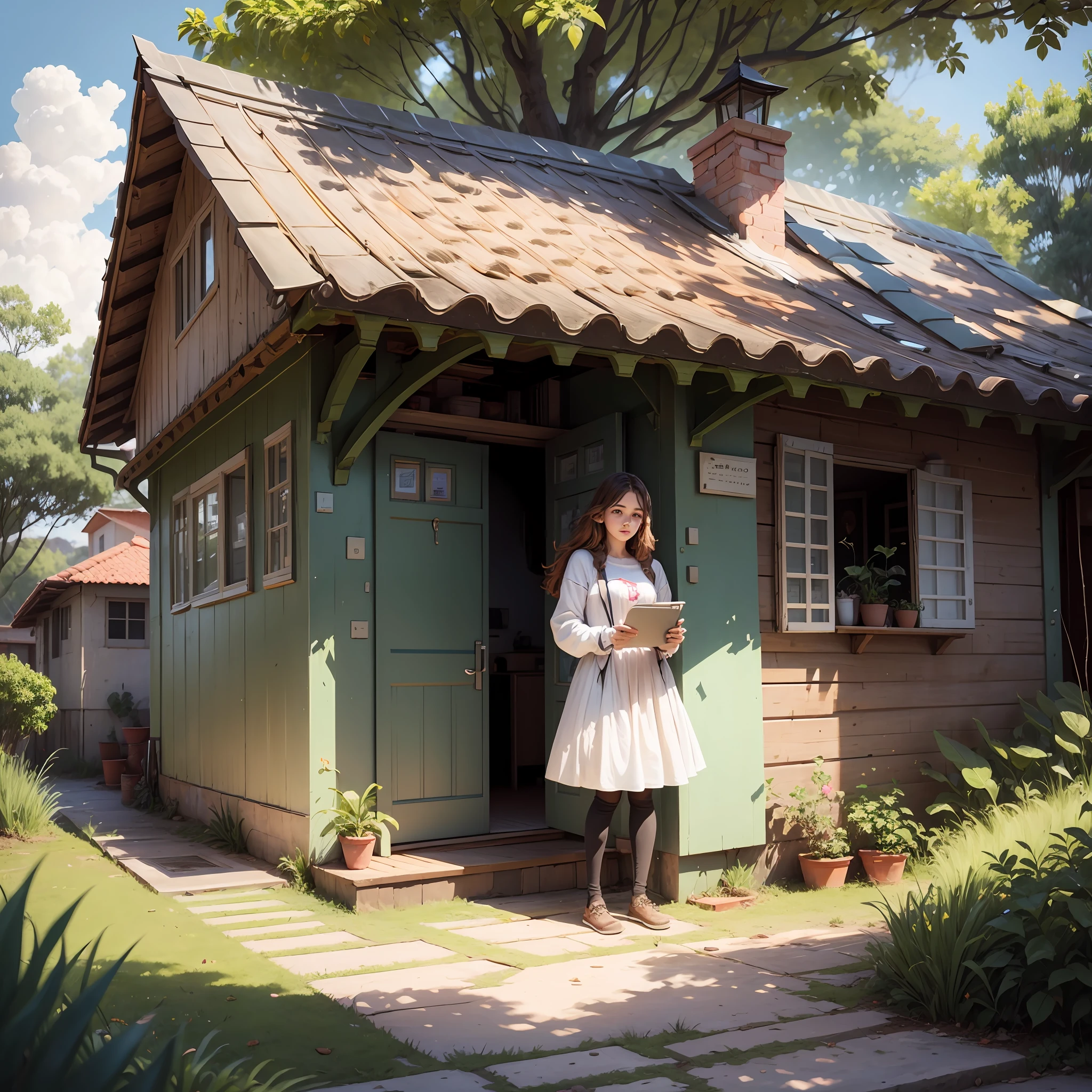 Girl alone in a.house --auto --s2
