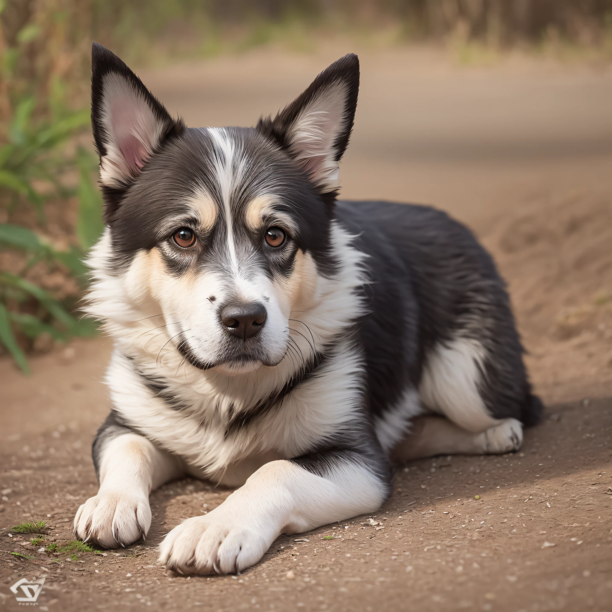 create the image of a dog with fleas ultra realistic --auto --s2