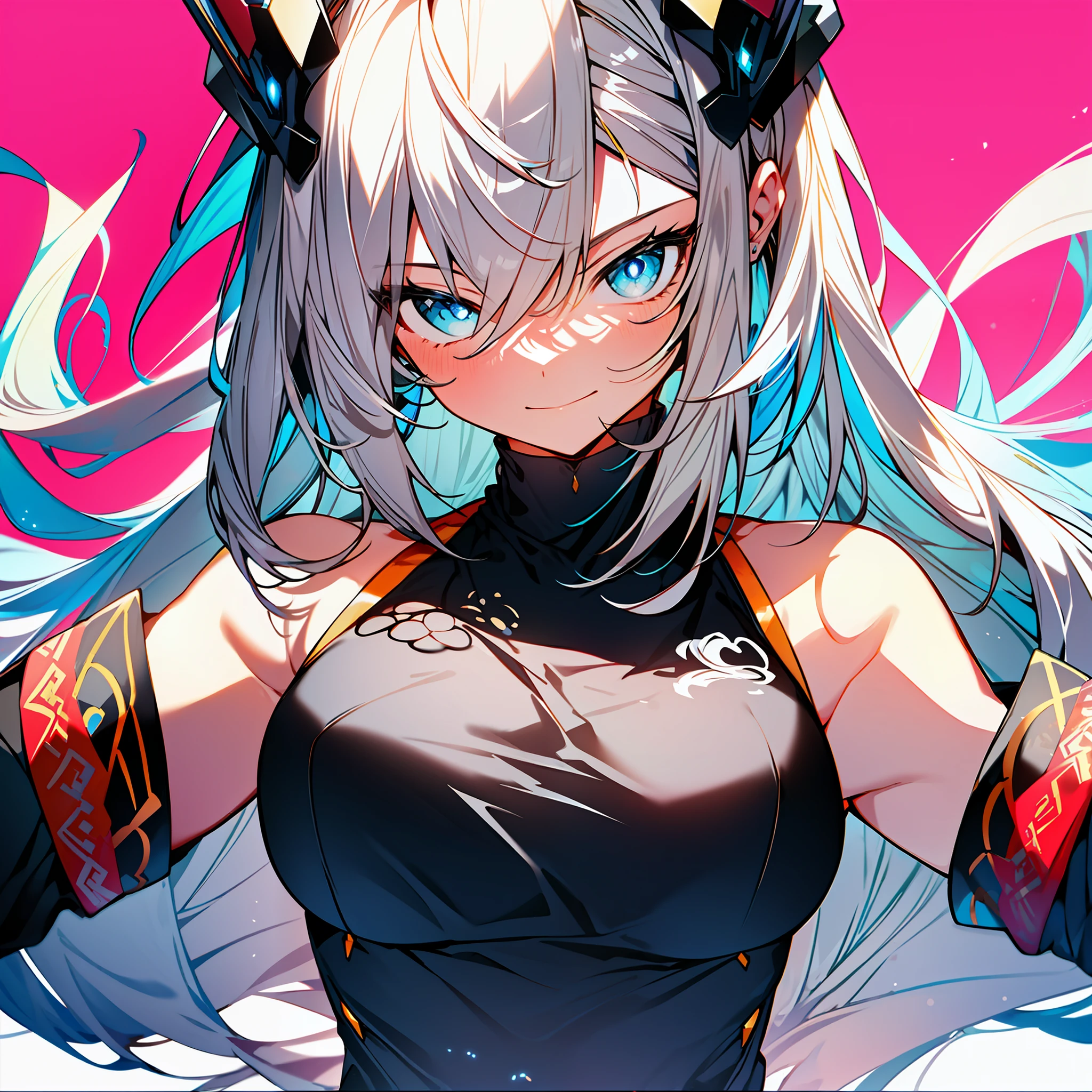 background, mixed-language_text, Japanese letters in graffit ,girls, long blonde hair, excellent lighting, sidelighting, (), vhsKeeper,, style GUILTY GEAR -STRIVE perfect ultimate (flat color: 1.3), (magazine_cover: 1.4), (multicolored_background: 1.3), bubblegum pink striped_background, card_background, :: comix style by joe madureira :: circular pieces of white metals glued to the ultra detailed arms coming out sparkling, , perfect and detailed, ultra detailed shirt with abstract design and with Japanese letter print in graffit of the sides of the clothing, image of girls with big breast, fighting next to you with powerful dragons versus alien creature full of tentacles, with immersive effects, hover effect, background graffiti style tribal tattoo with vibrant colors "HDR ultra" detailed and with focus effect, (masterpiece: 1.2, best quality), (beautiful eyes with huge eyelashes finely detailed: 1.2), , ((Solo)), (Finely detailed eyes and detailed face:1.3), in various full-body attack poses, (cute background: 1.2),futuristic costume, super detailed circular metals Clinging to arms and pants, fantastic paintings