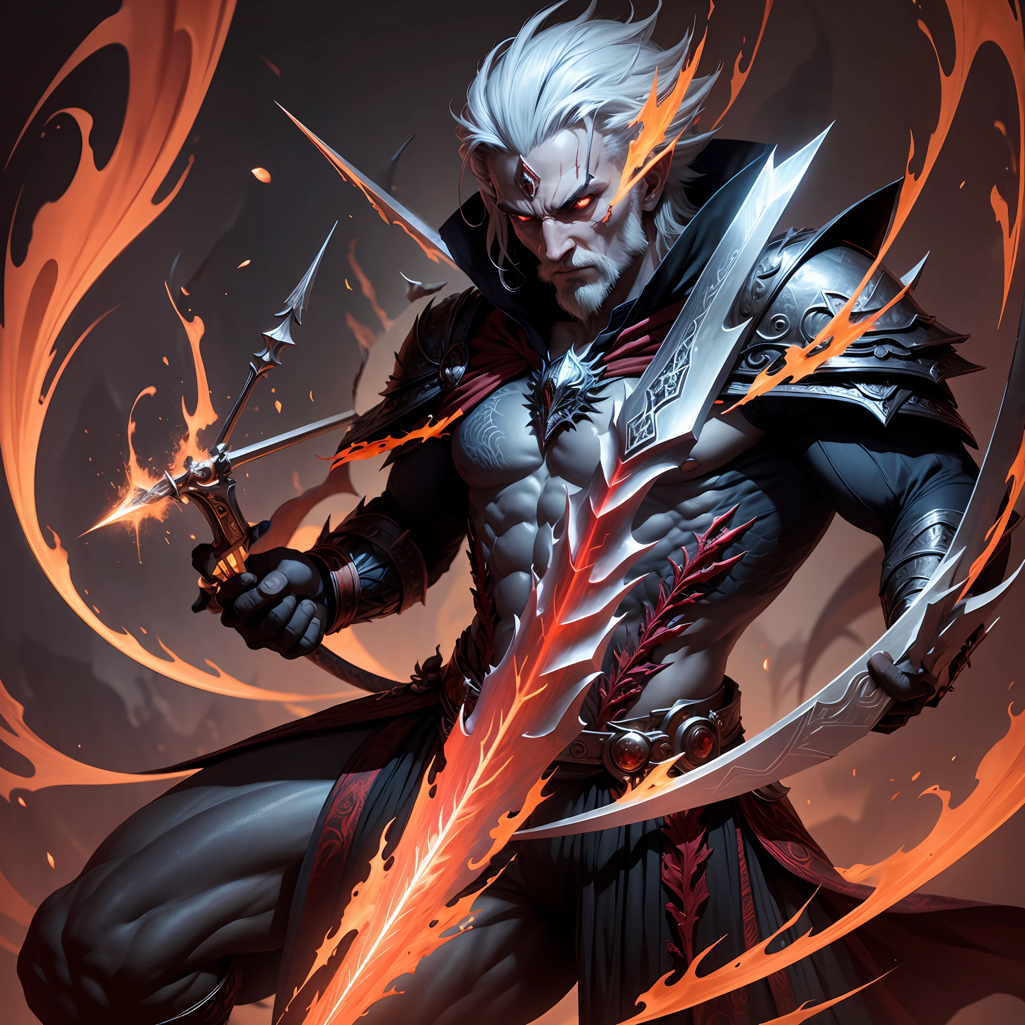 Switch to a spear in your hand