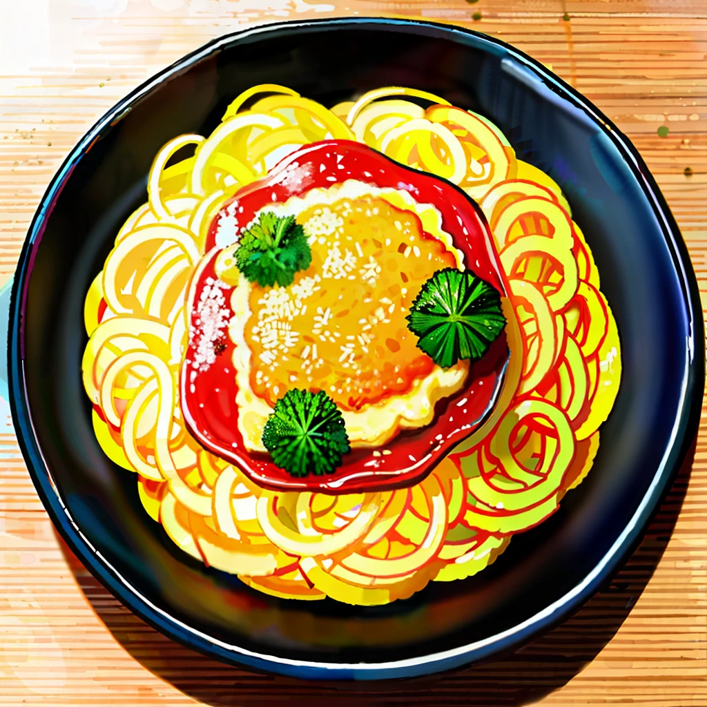 Noodle dish