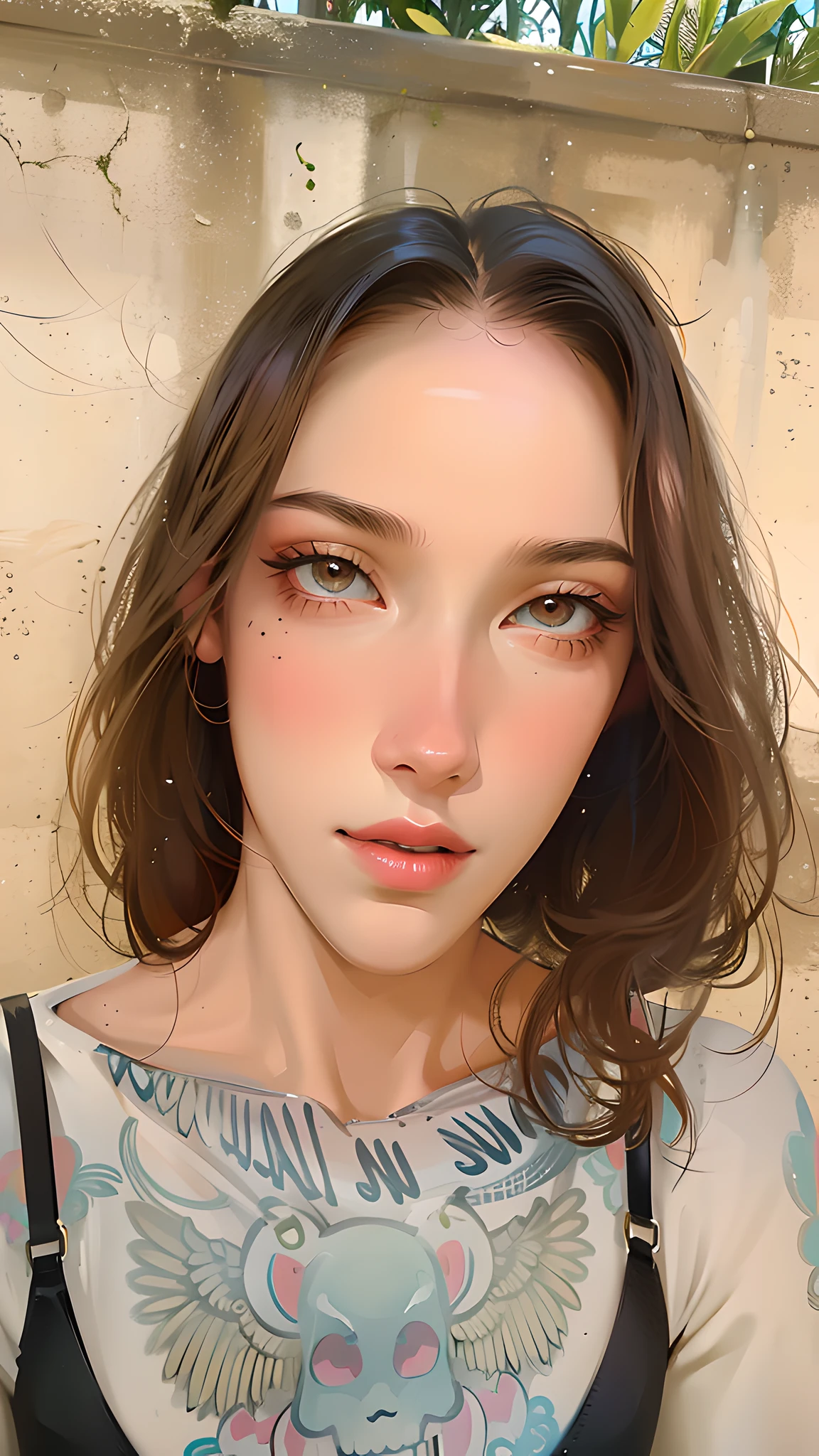 masterpiece, best quality, 1girl, looking at the viewer, Confident girl with slightly sassy expression, Harajuku-inspired pop outfit, bold colors and patterns, attractive accessories, modern and innovative hairstyle, vibrant makeup, stunning futuristic and ordered cityscape, skyscrapers, neon signs, LED lights, bright and bright color scheme, anime, illustration, detailed skin texture, detailed cloth texture, beautiful detailed face, intricate details, ultra detailed,