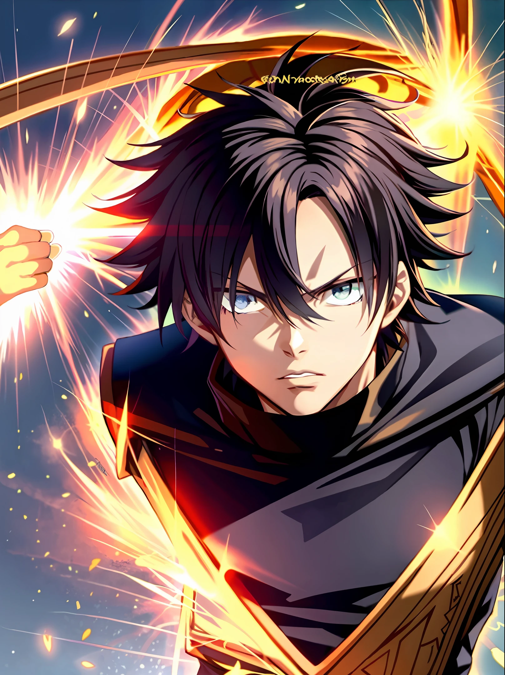 A manga of a black character who dreams, to be a football player, and wins the league of champions, forming comics.