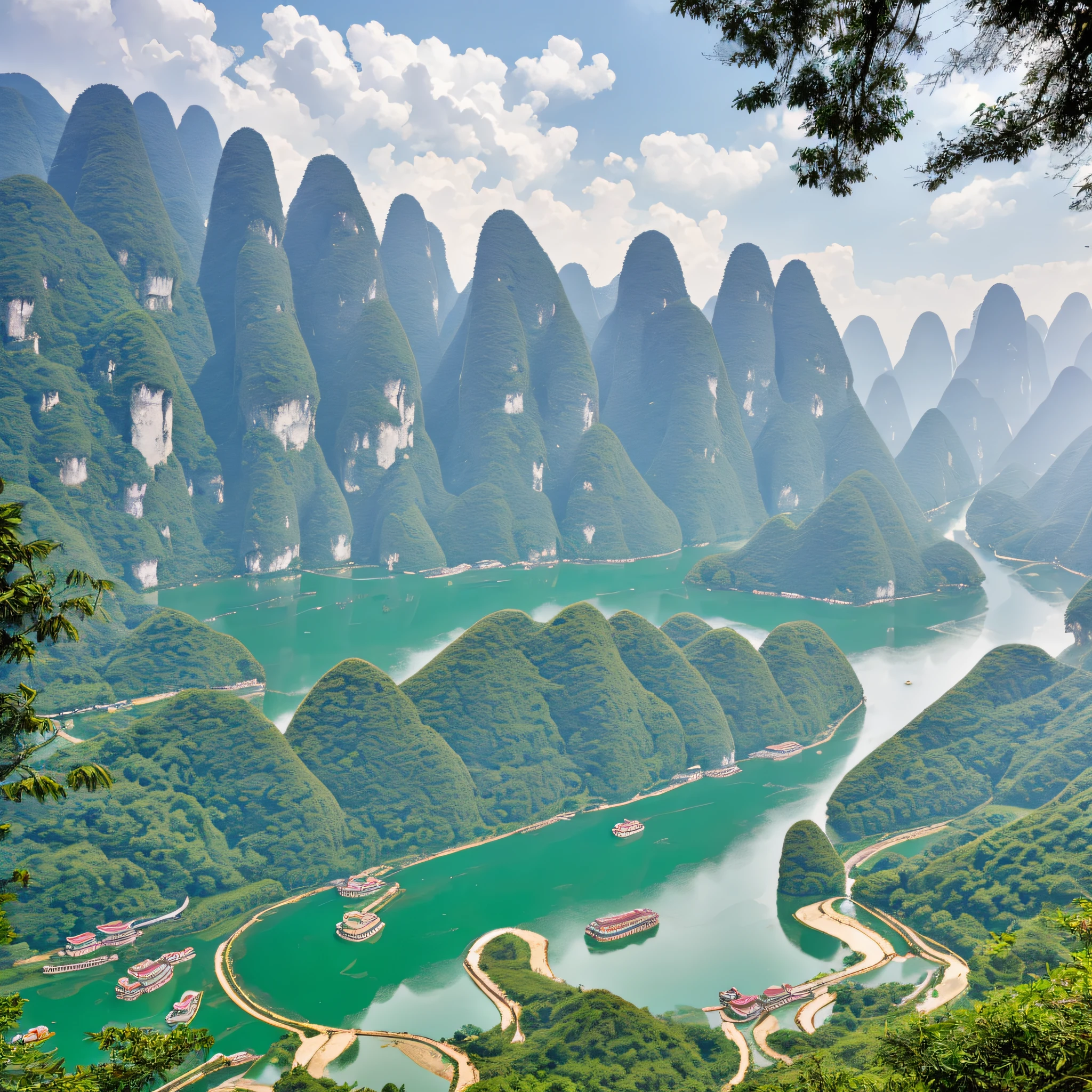 Guangxi's stunning scenery --auto --s2