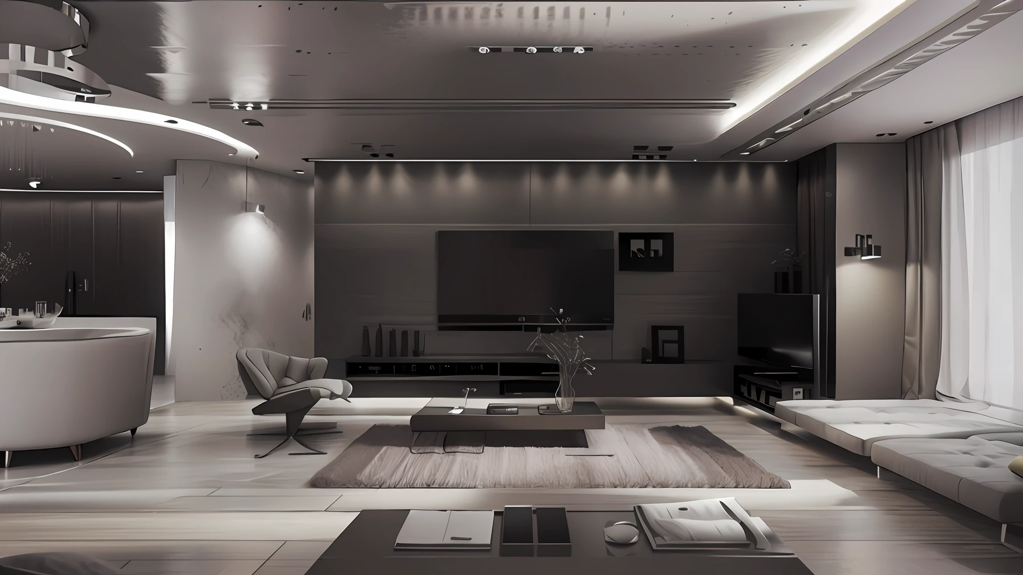 Living room interior design
