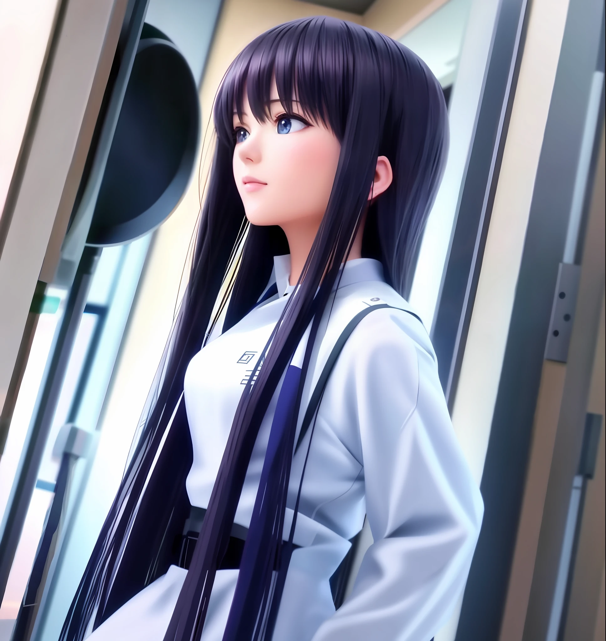 Portrait, anime, ultra-realism